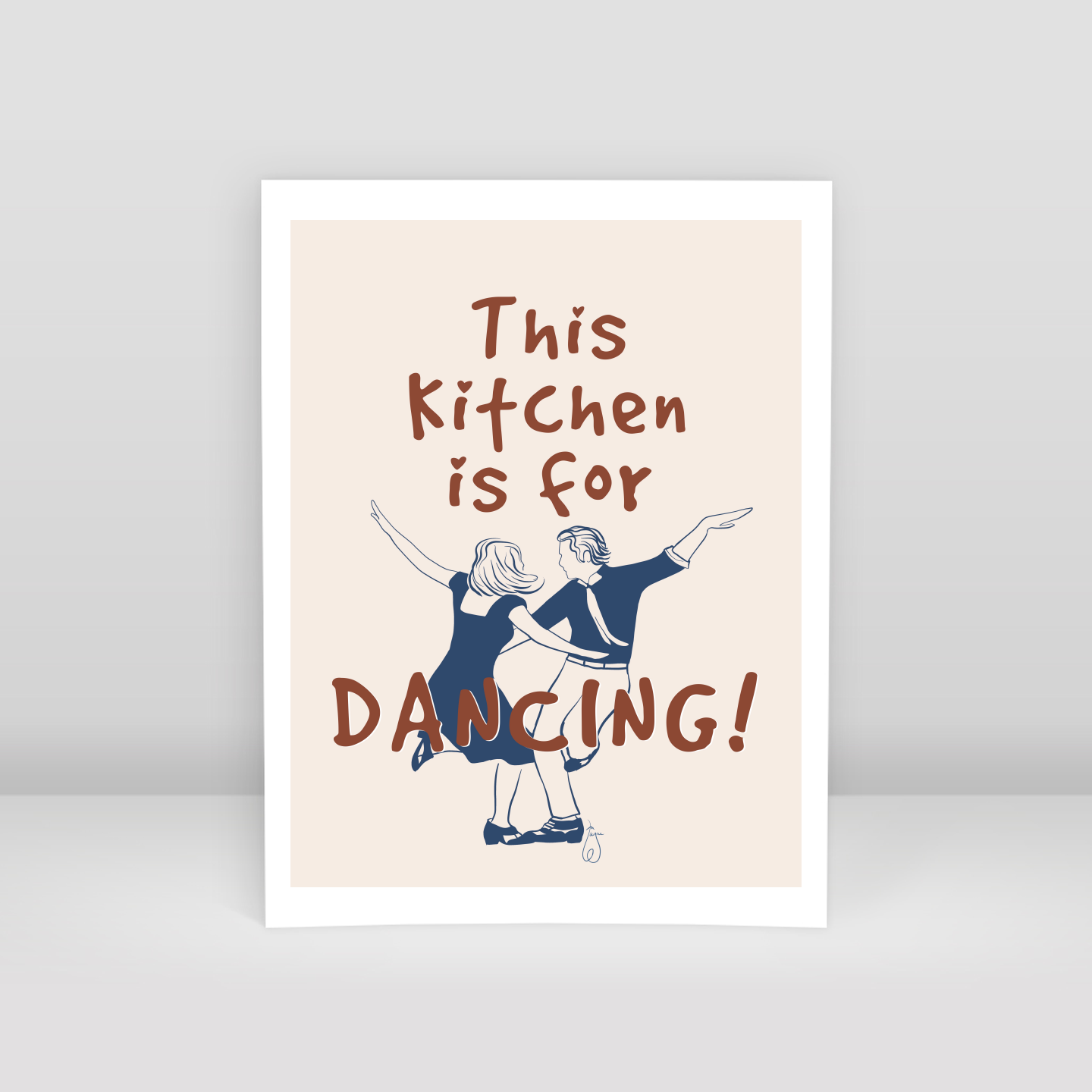 Dancers - Art Print