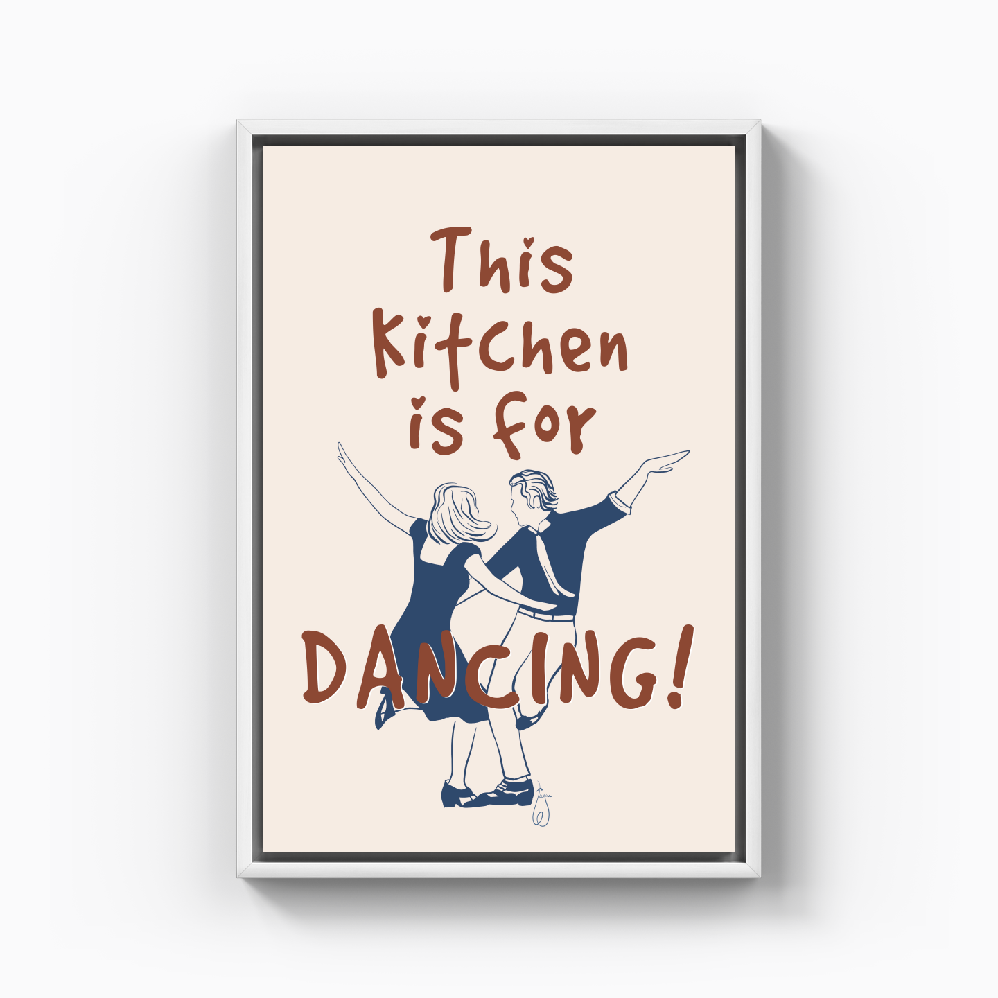 Dancers - Canvas Print