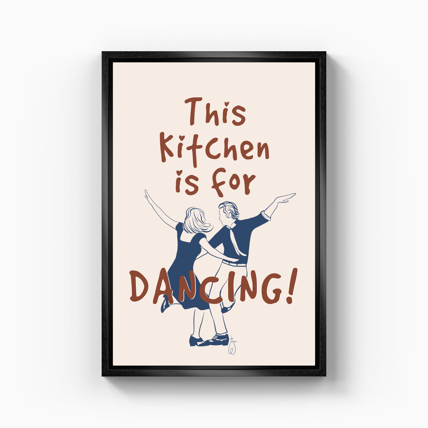 Dancers - Canvas Print