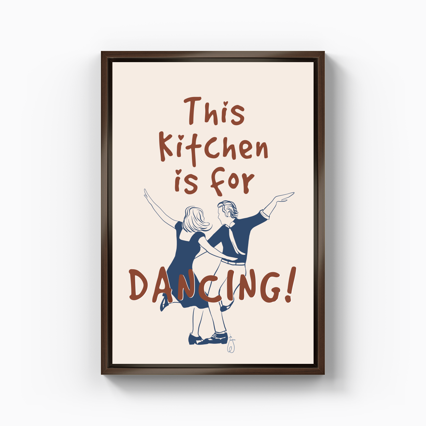 Dancers - Canvas Print