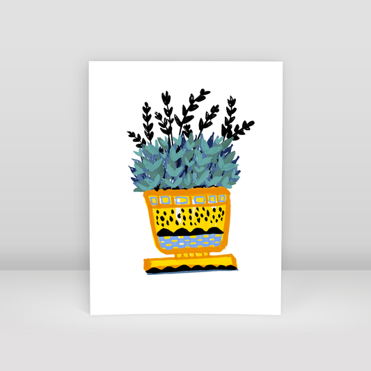 Flower Pot - Art Print