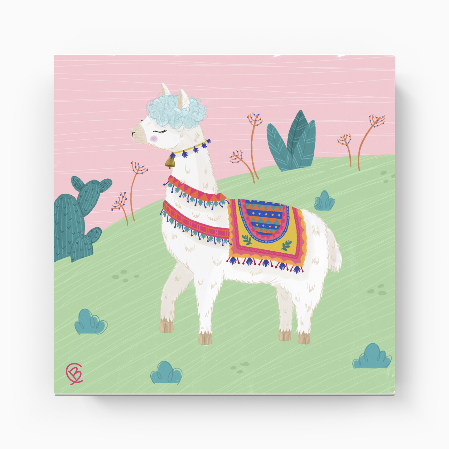 Lama - Canvas Print