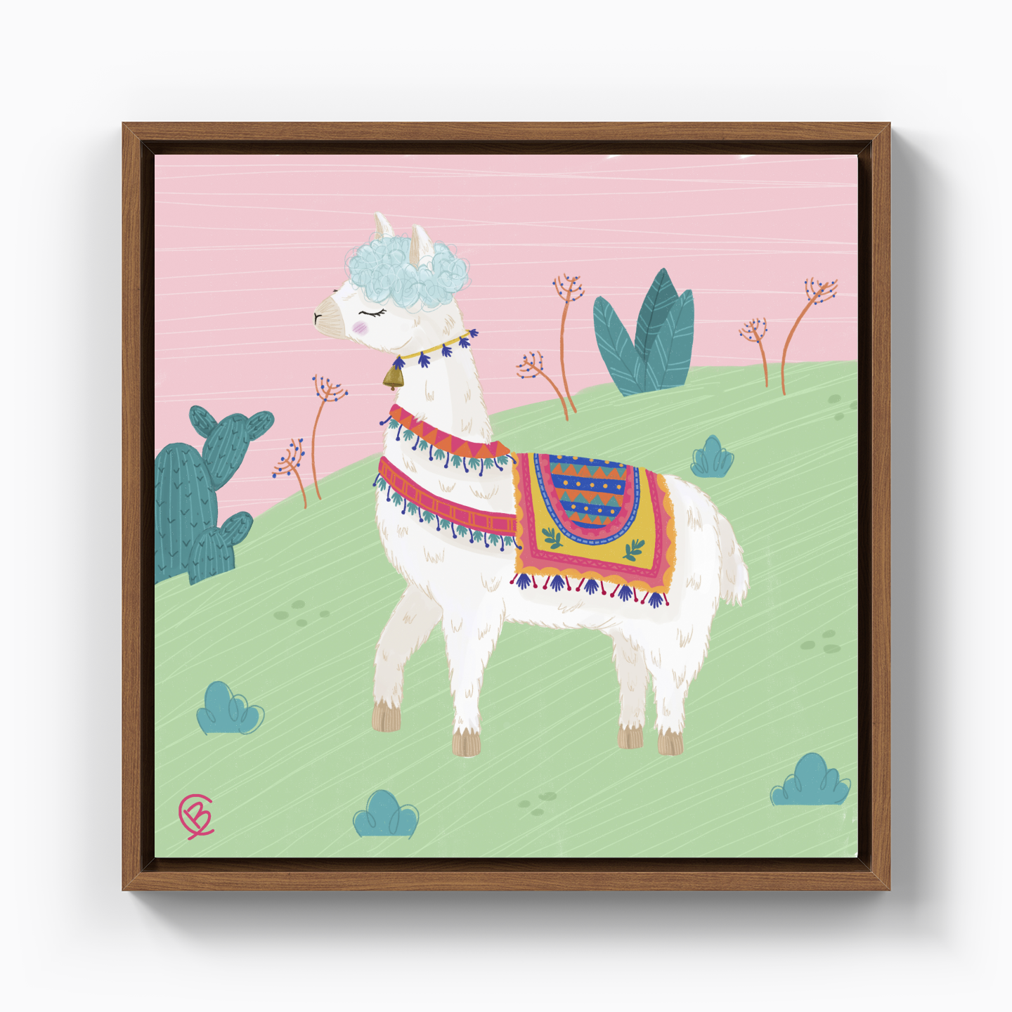 Lama - Canvas Print