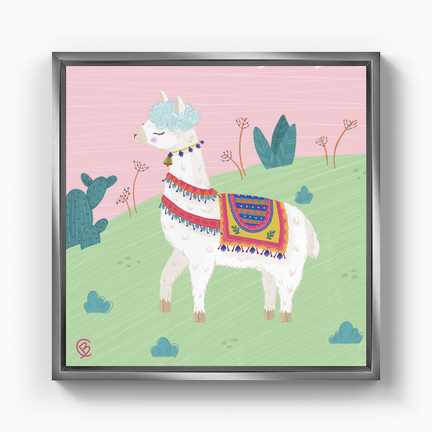 Lama - Canvas Print