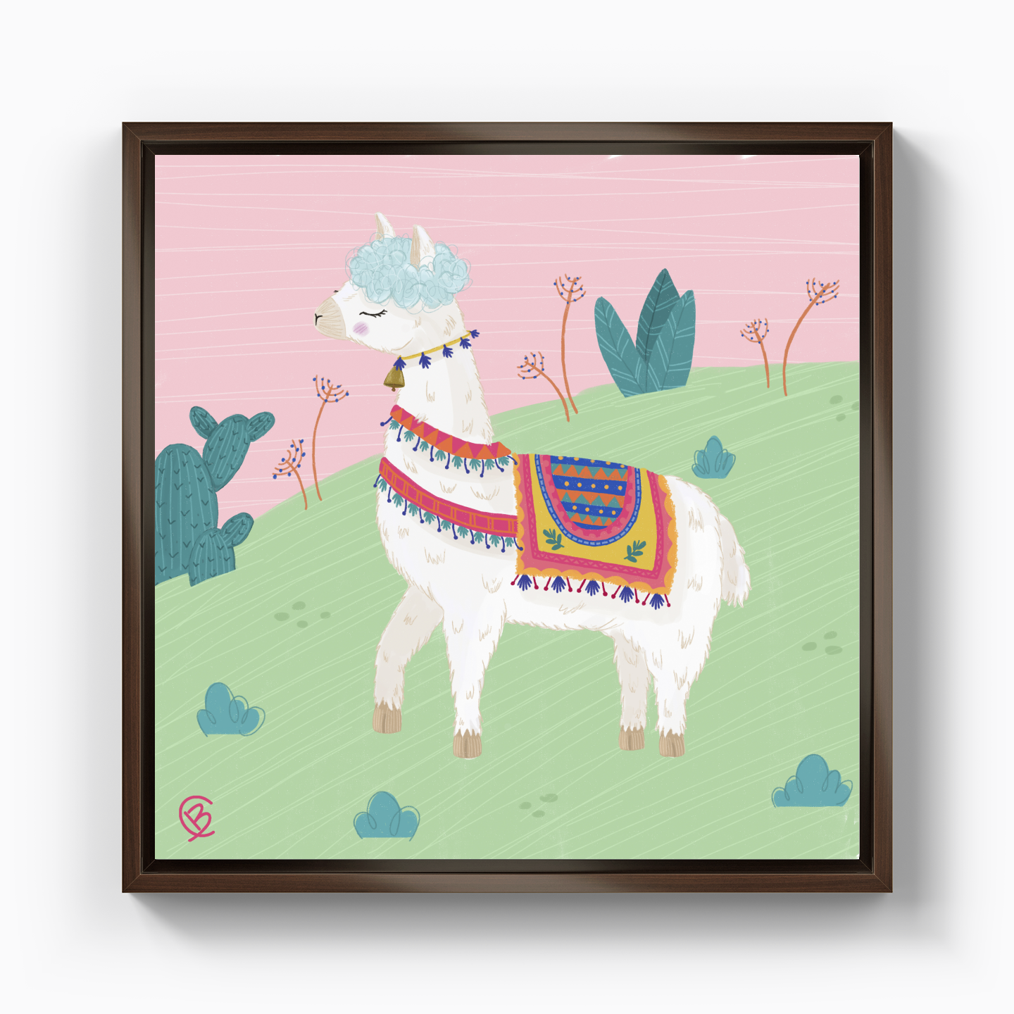 Lama - Canvas Print