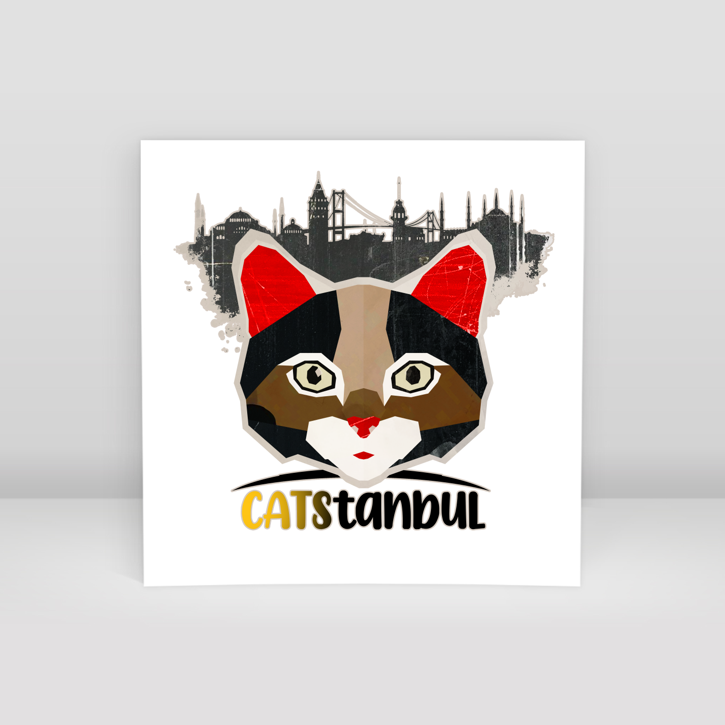 CATStanbul Cats of the City 01 - Art Print