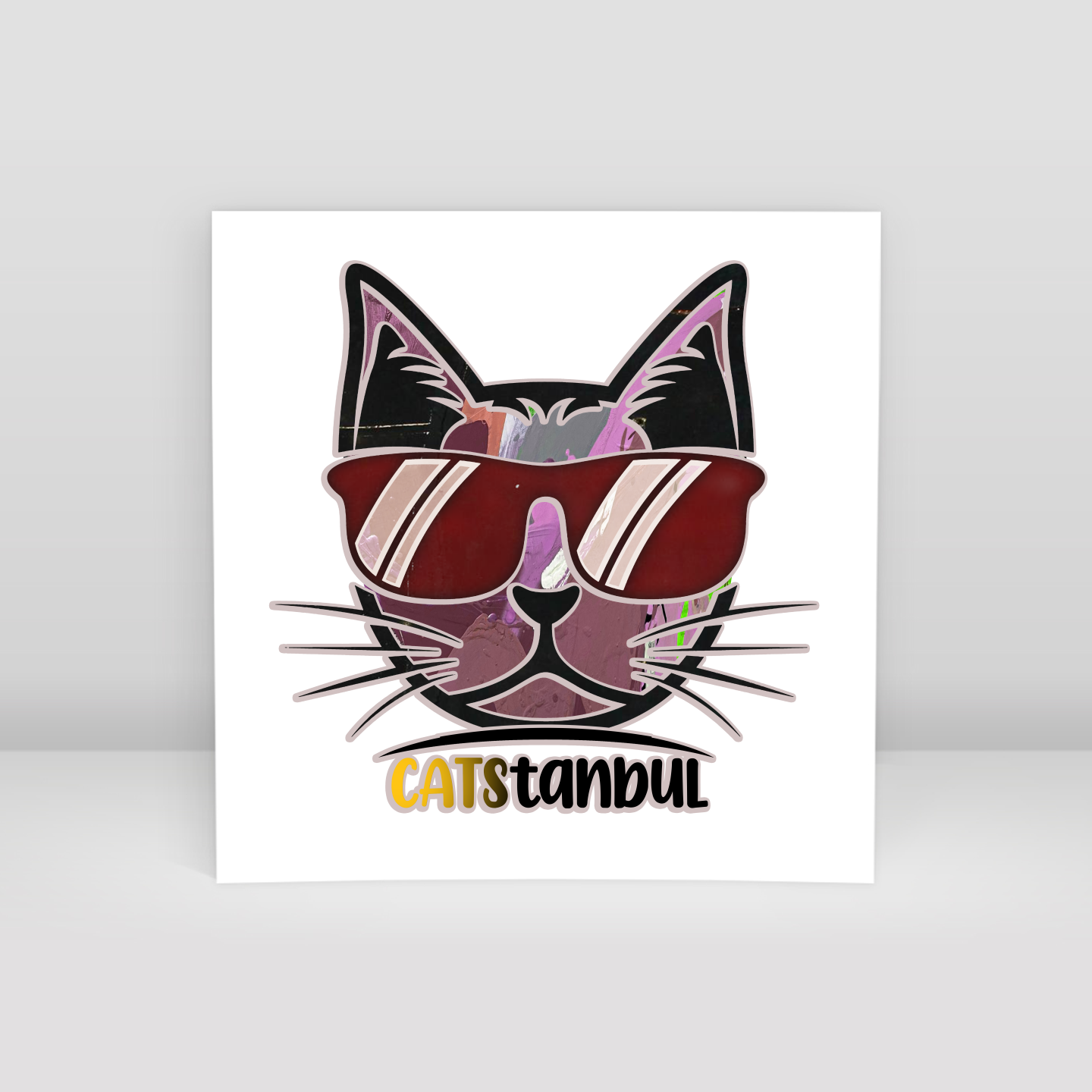 CATStanbul The Clubber - Art Print