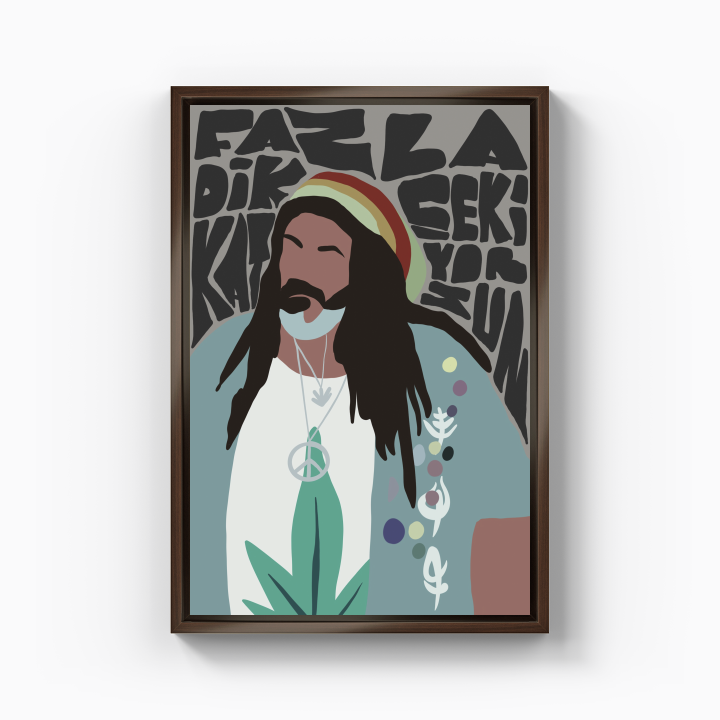 Bob Marley Faruk - Canvas Print