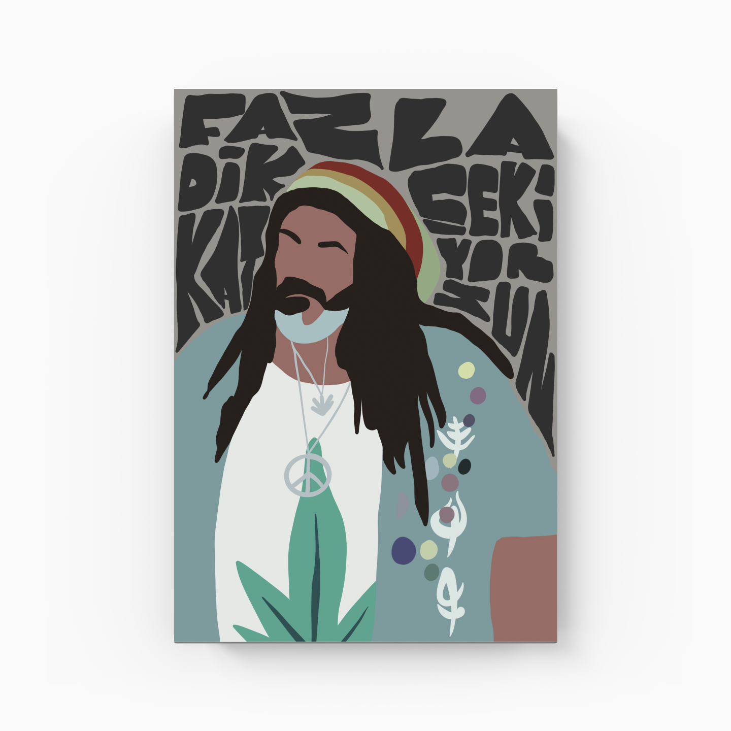 Bob Marley Faruk - Canvas Print