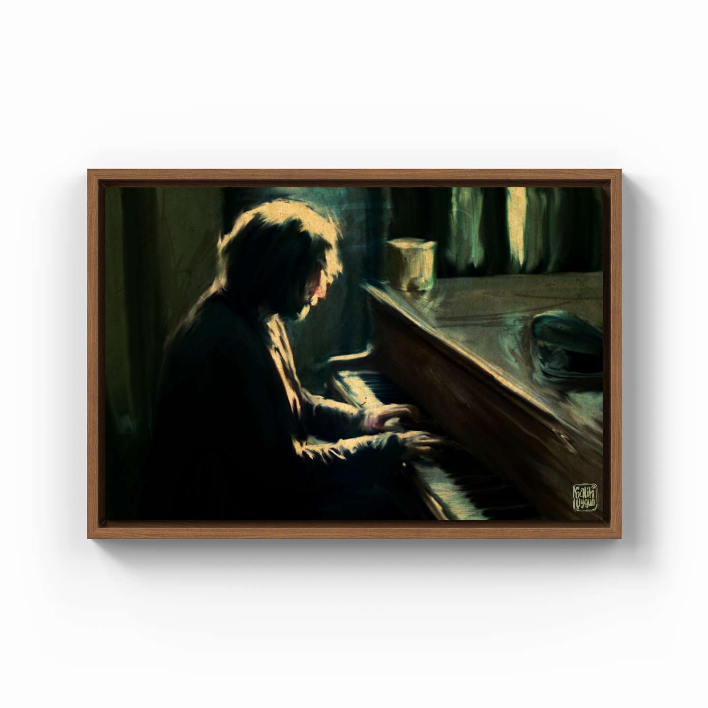 The Pianist - Kanvas Tablo