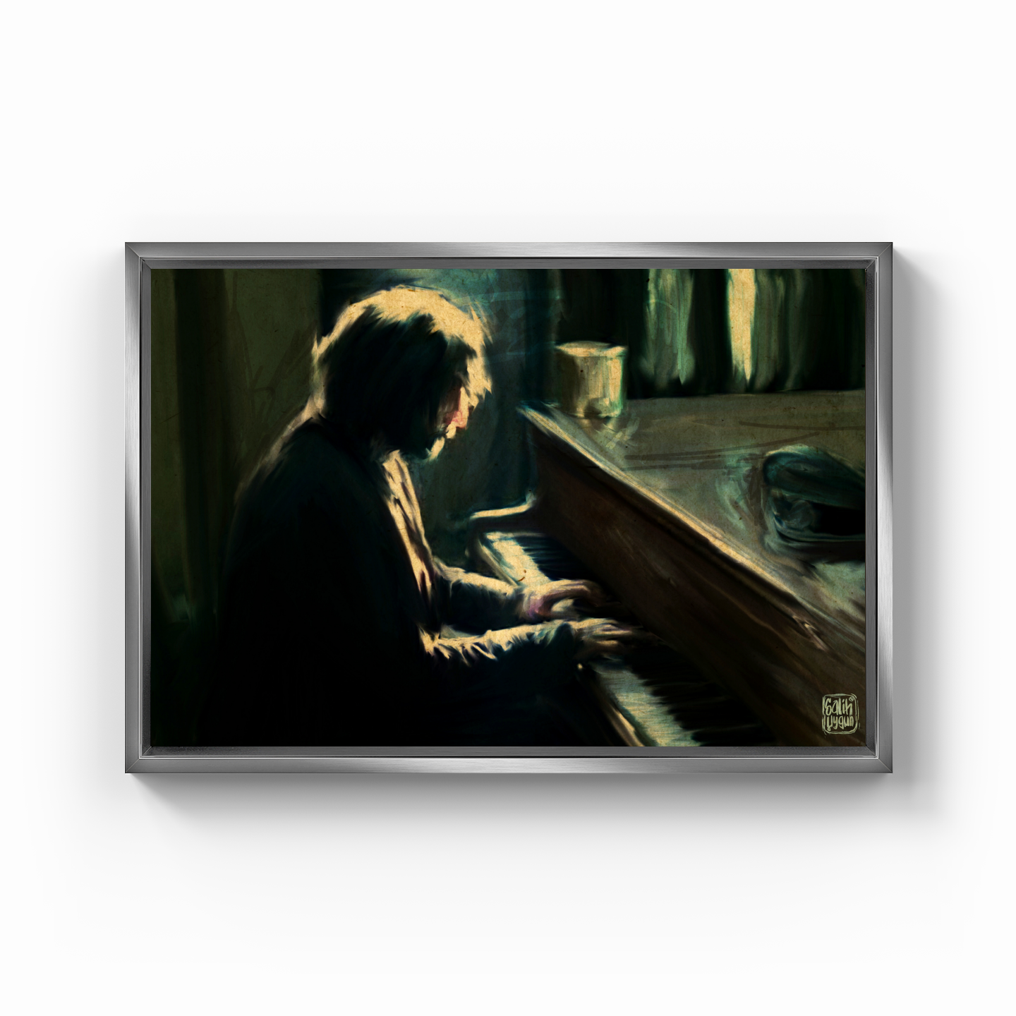 The Pianist - Kanvas Tablo