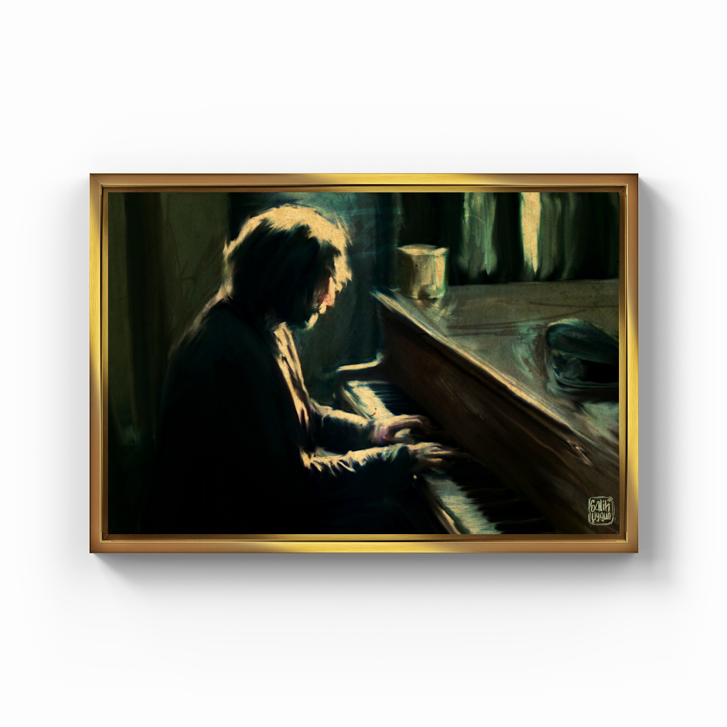 The Pianist - Kanvas Tablo