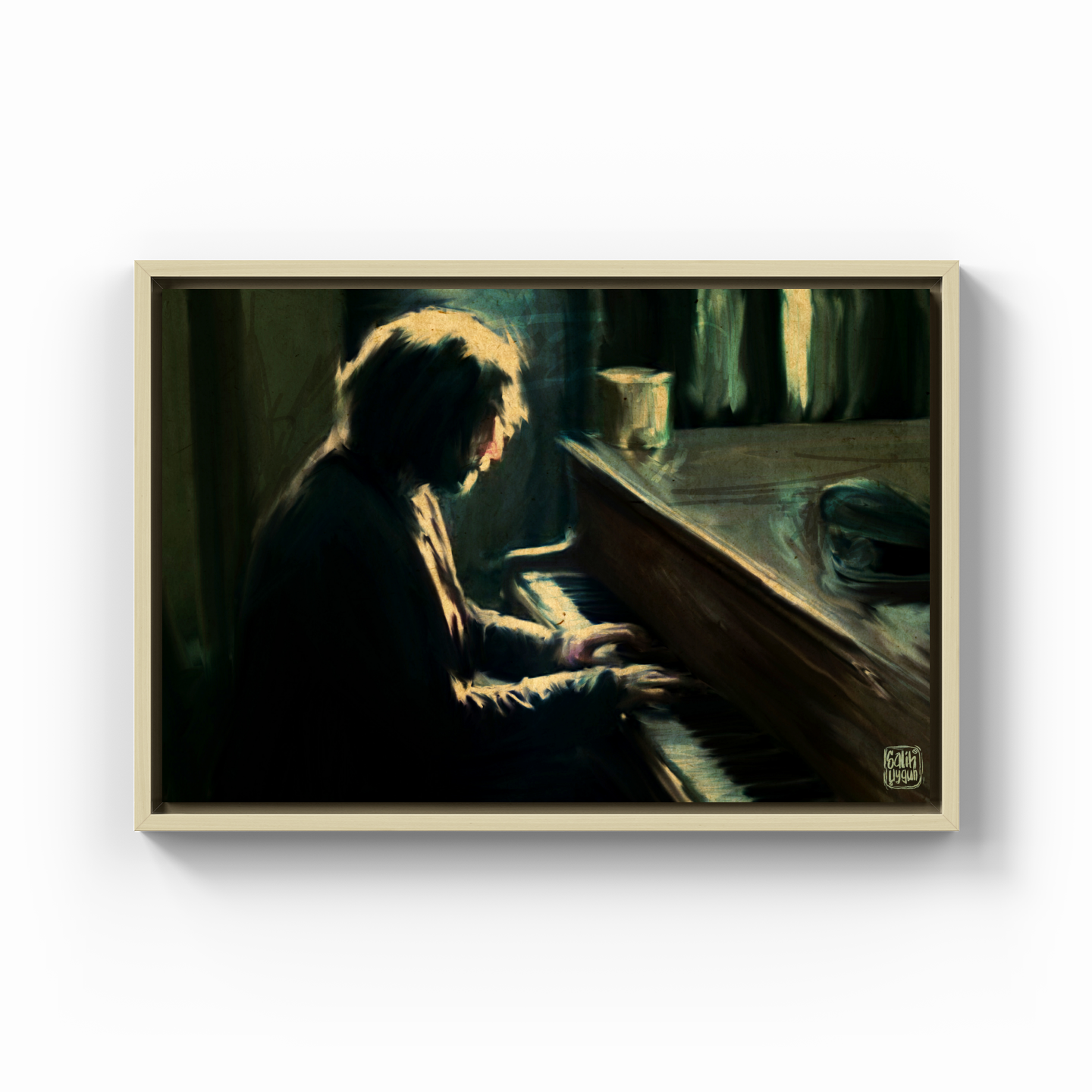 The Pianist - Kanvas Tablo