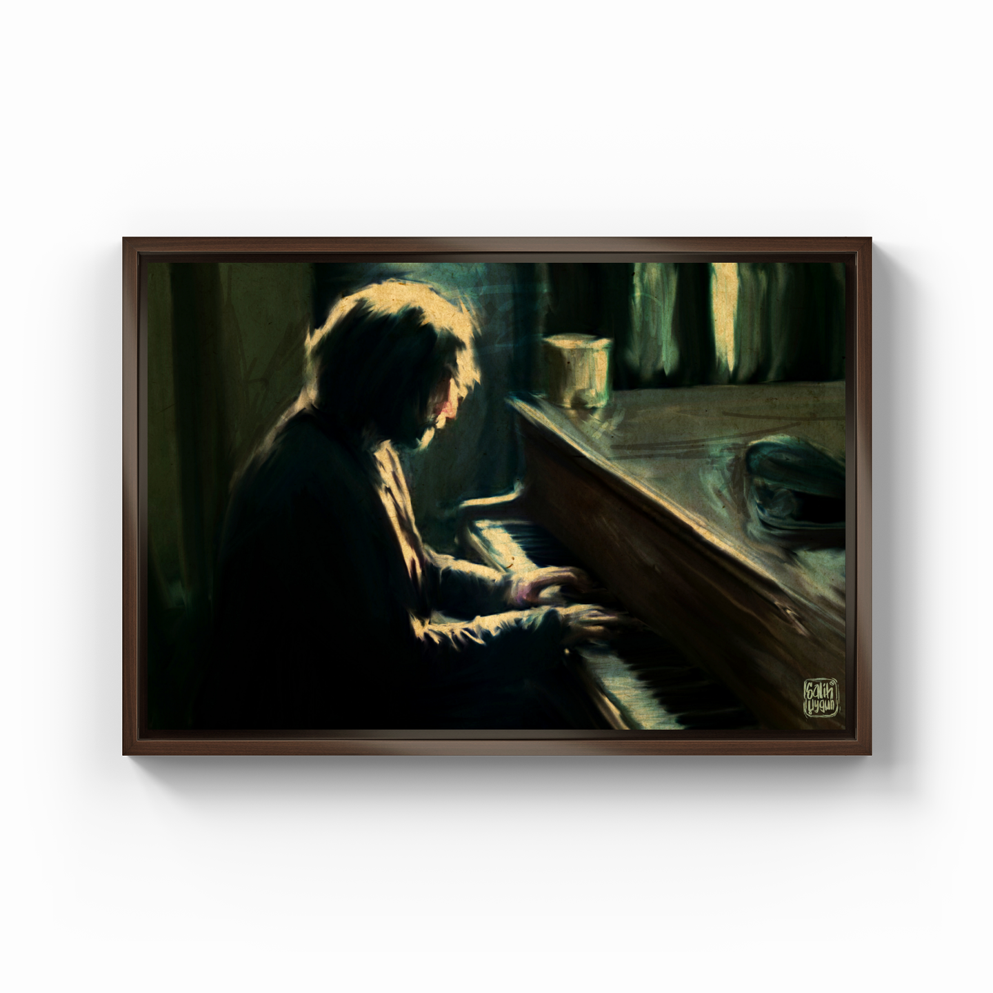 The Pianist - Kanvas Tablo