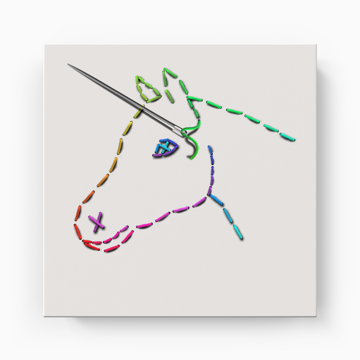 unicorn - Kanvas Tablo