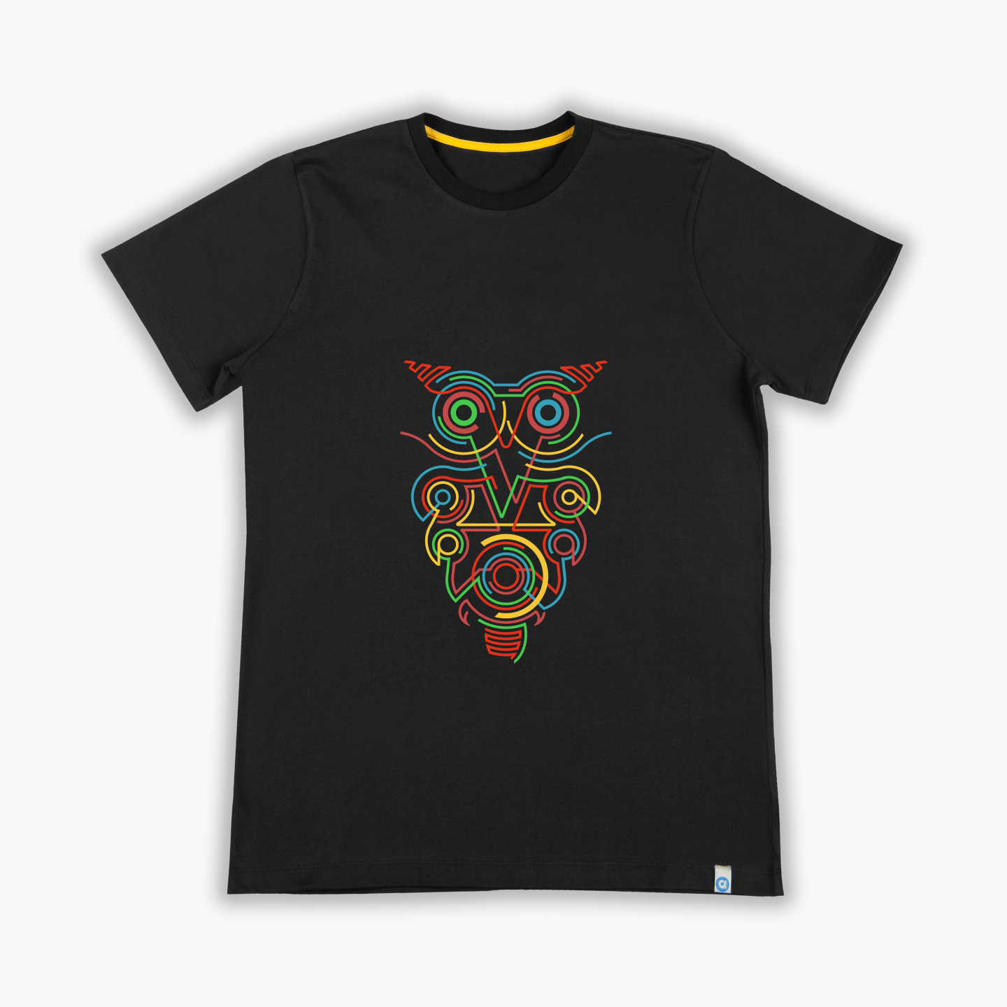 neon owl - T-shirt