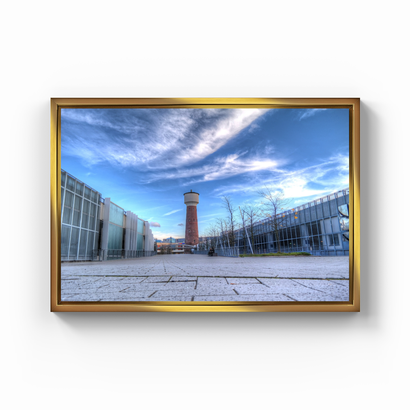 Cologne water tower - Canvas Print