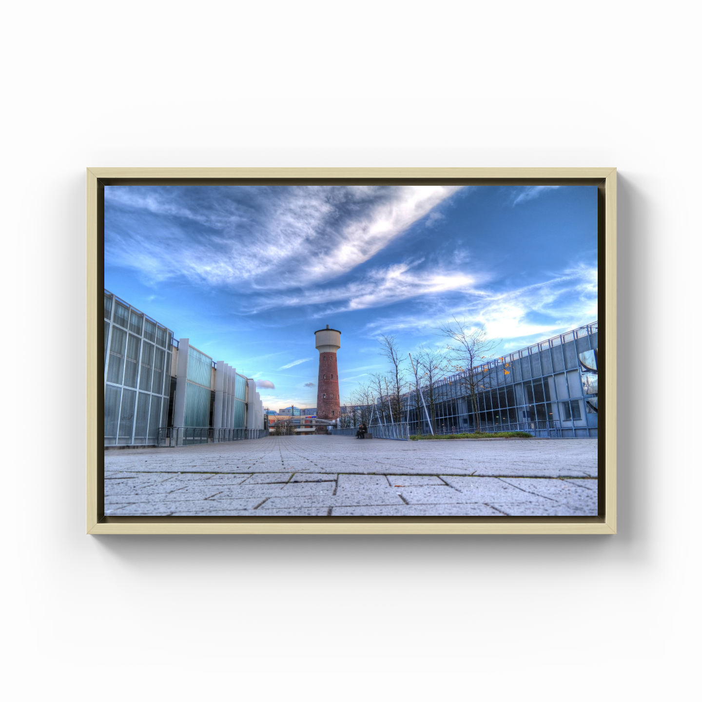 Cologne water tower - Canvas Print