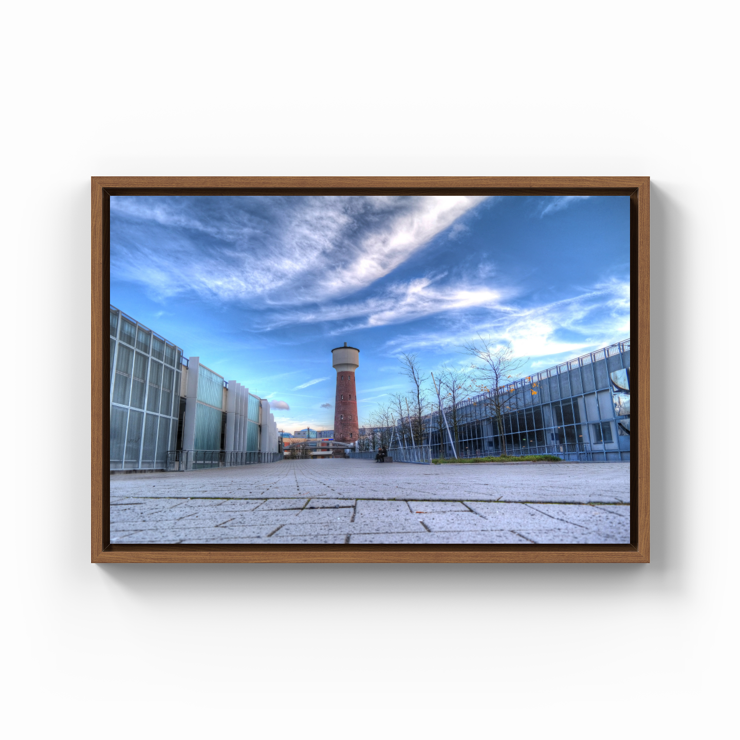 Cologne water tower - Canvas Print