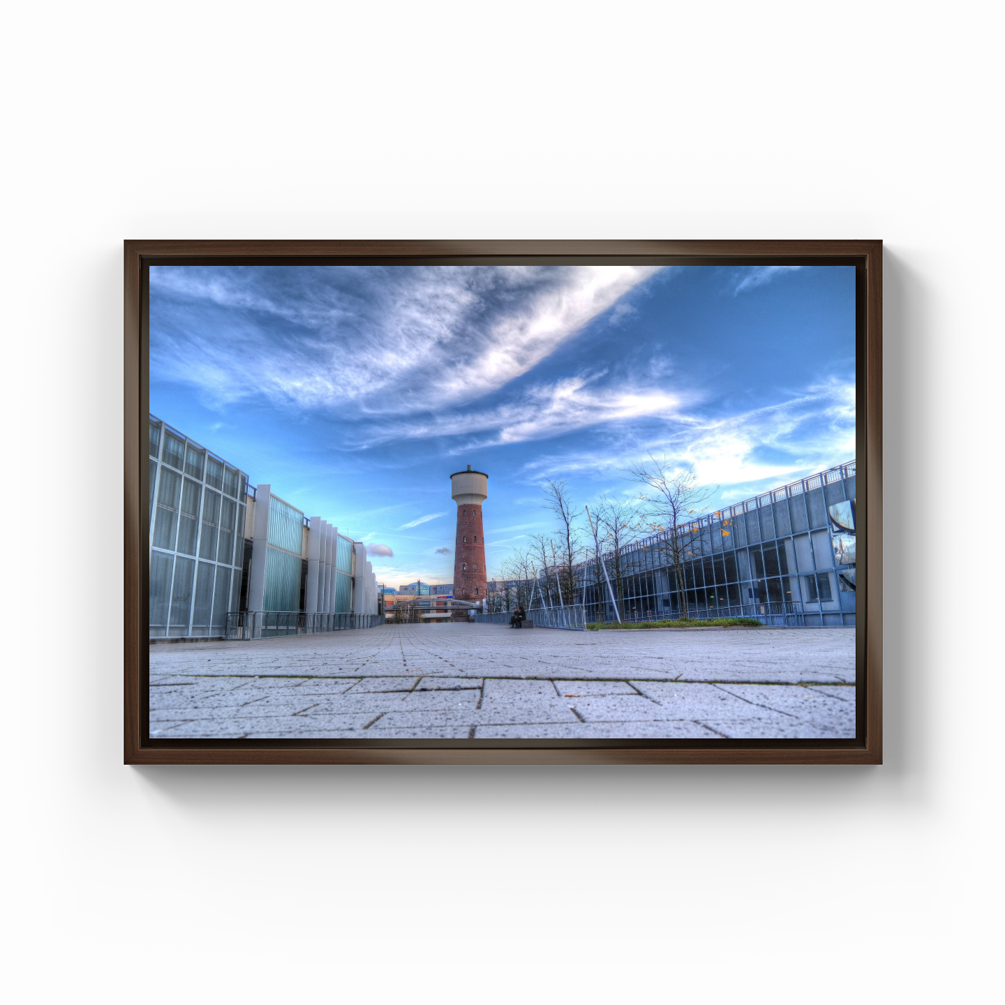 Cologne water tower - Canvas Print