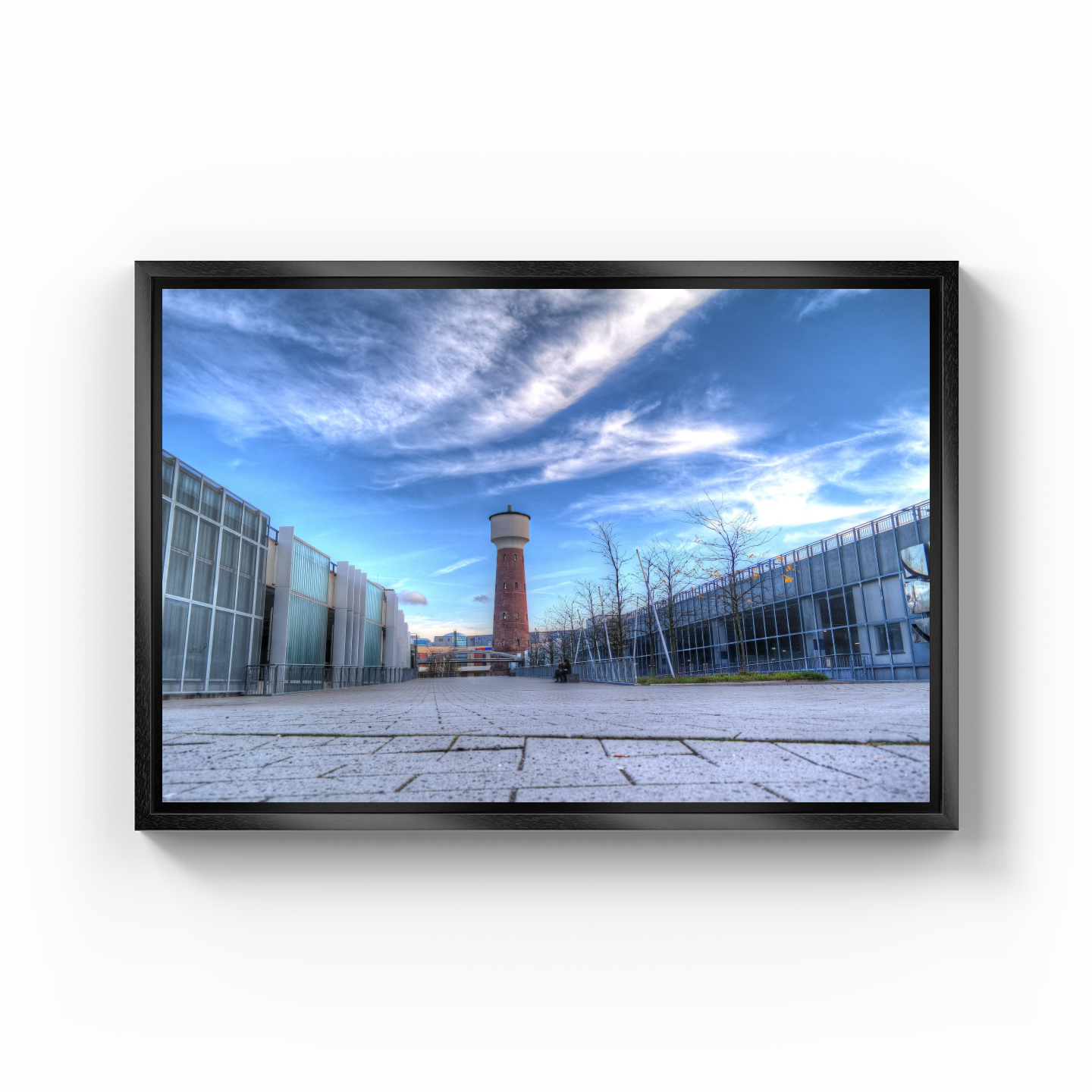 Cologne water tower - Canvas Print