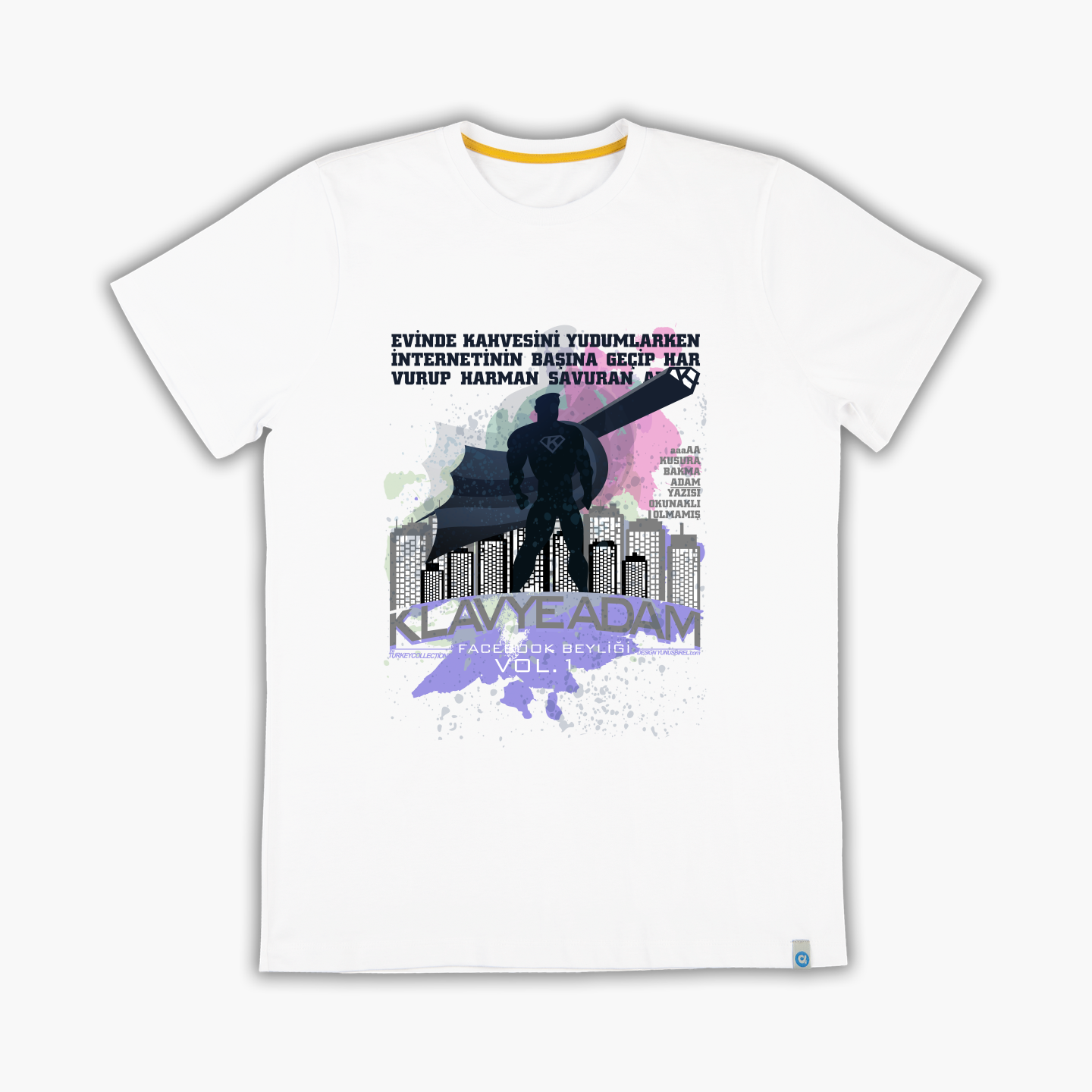 KEYBOARD MAN Facebook Principality VOL1 - T-Shirt