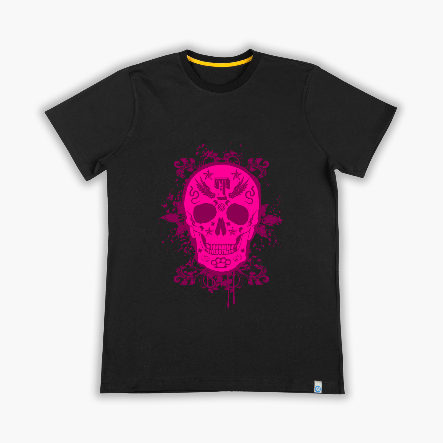 Pink Gang Skull - T-Shirt