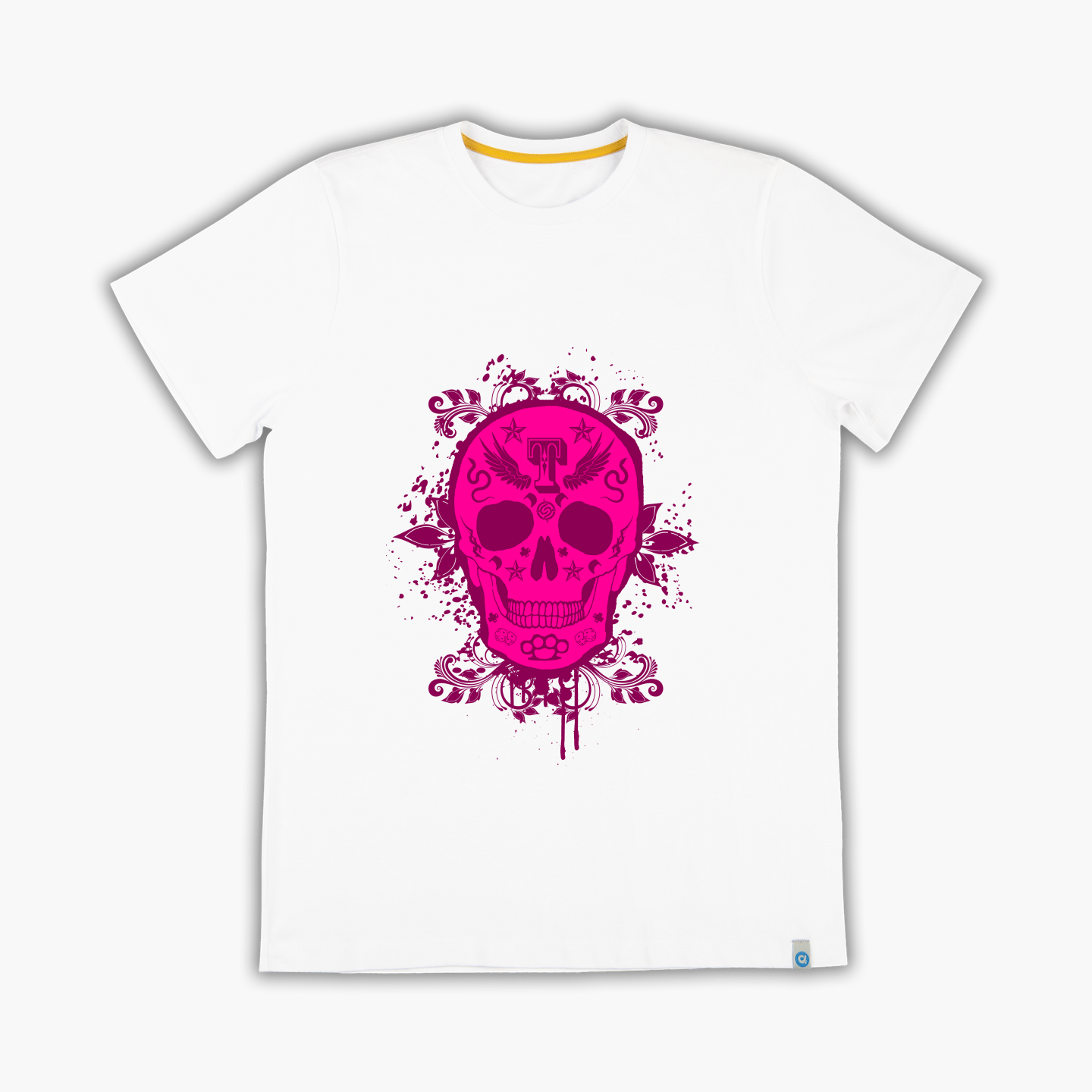 Pink Gang Skull - T-Shirt