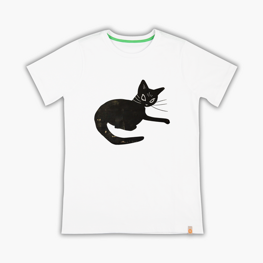 Distressed Cat - T-Shirt