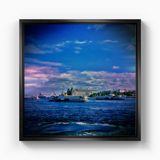 Haydarpaşa station - Canvas Print