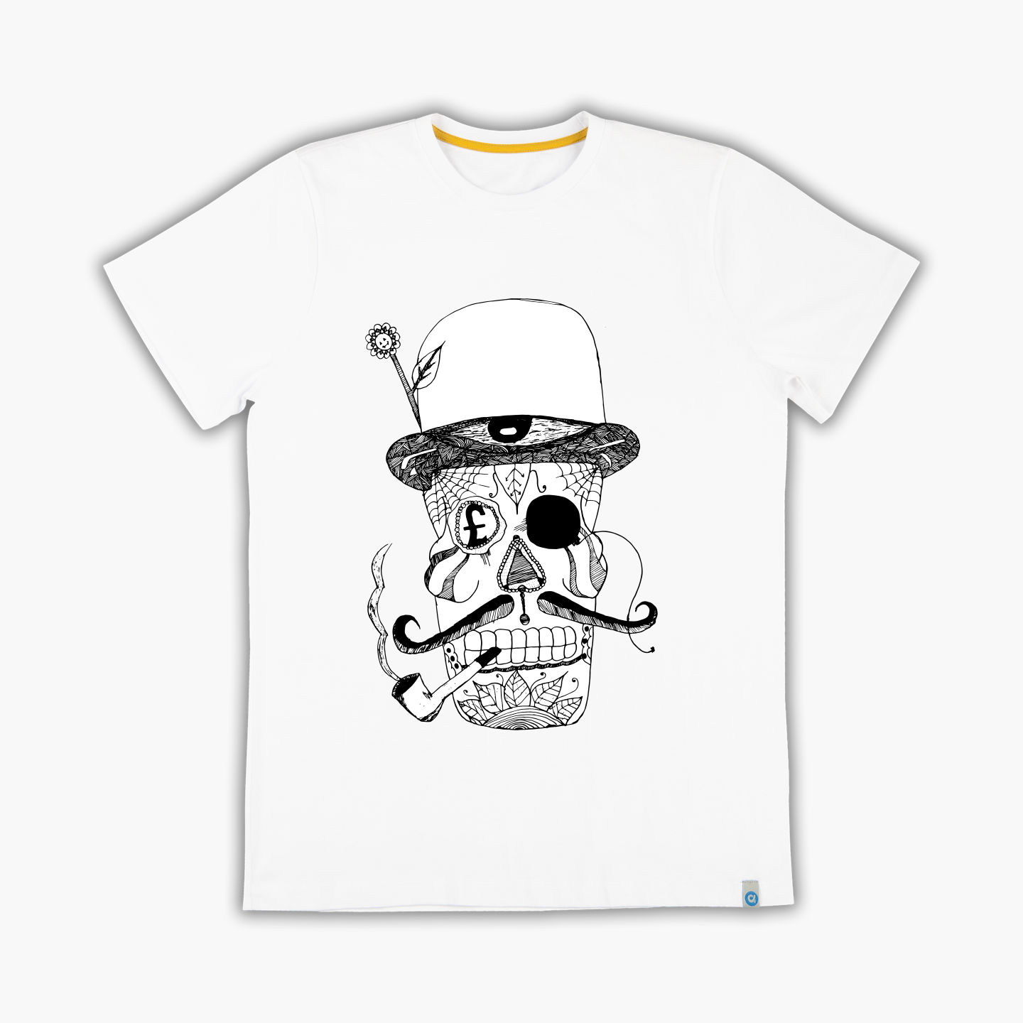 Sir Skulltache - T-Shirt