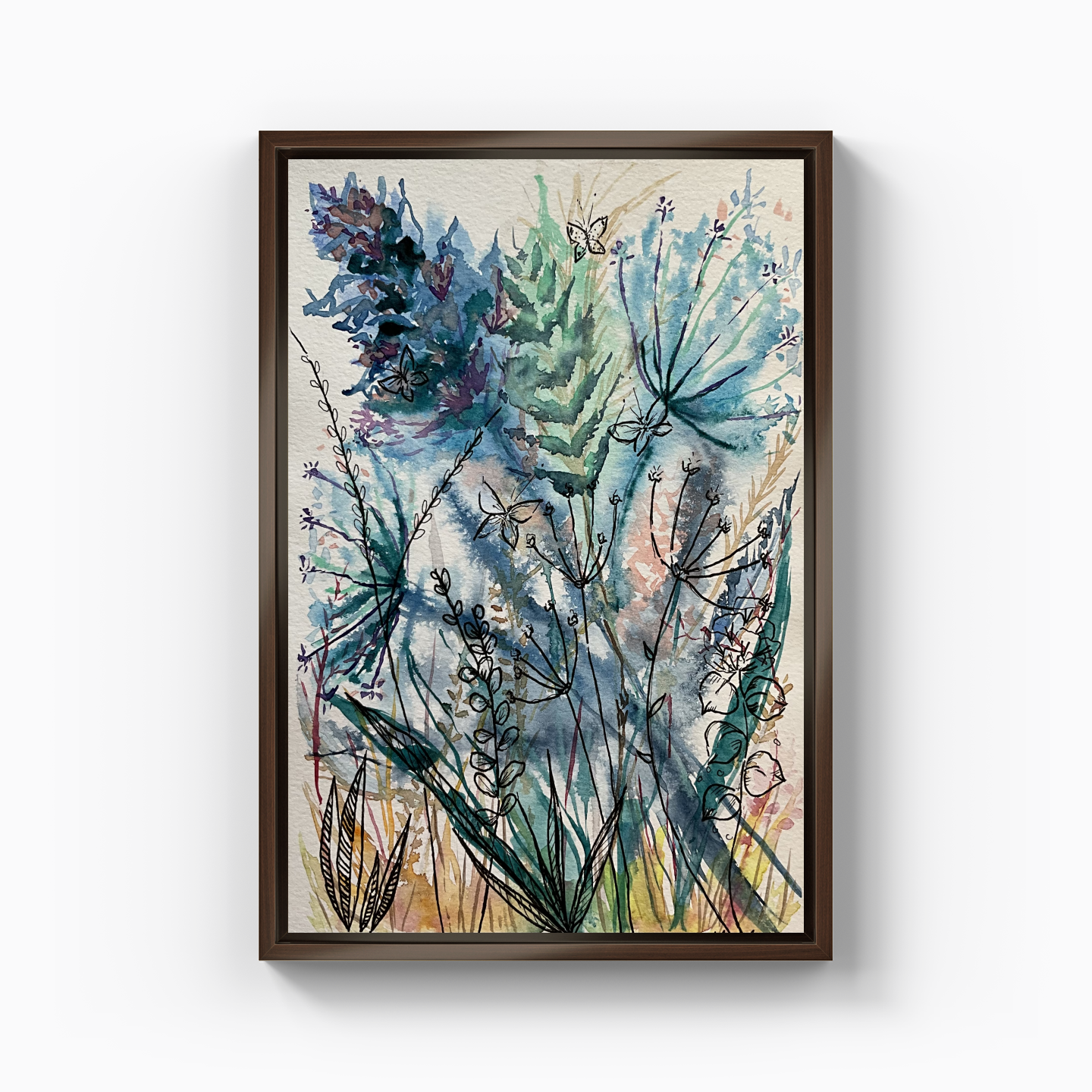 Blue Spring - Canvas Print