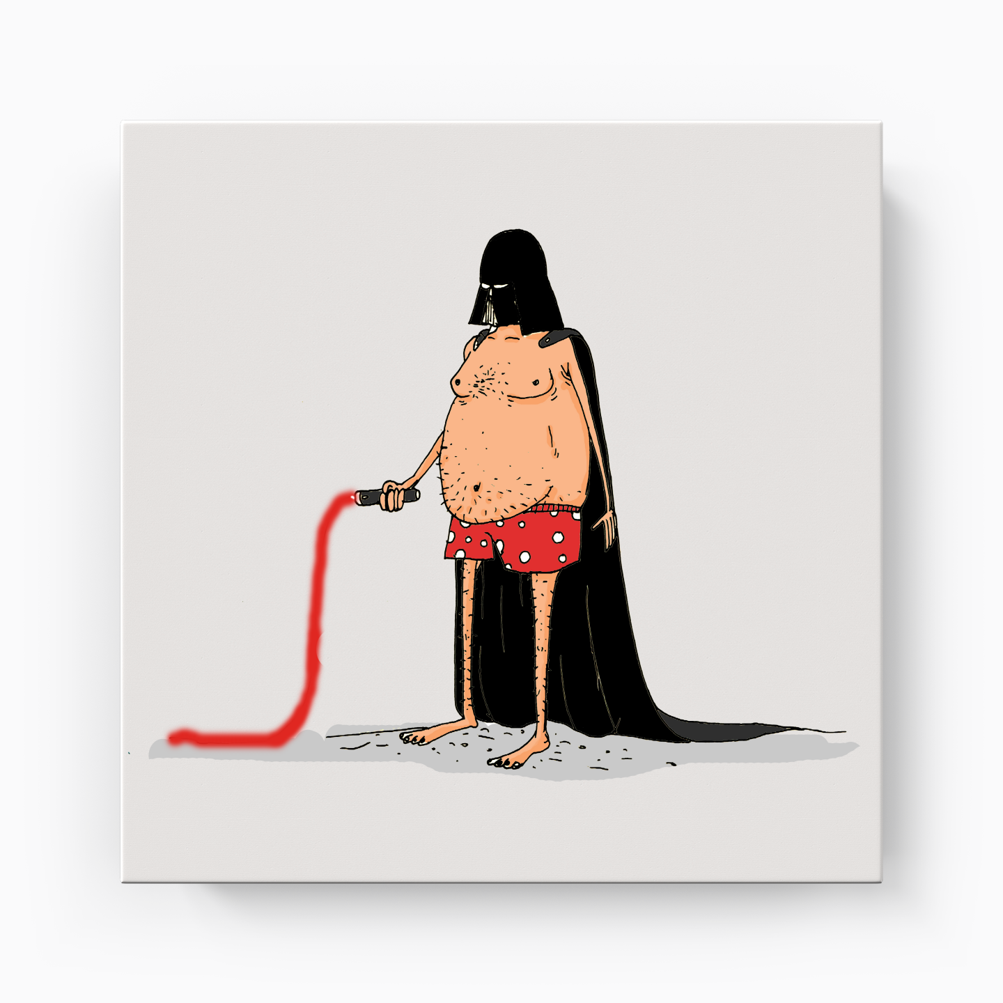 Fifty Shades of Vader - Canvas Print