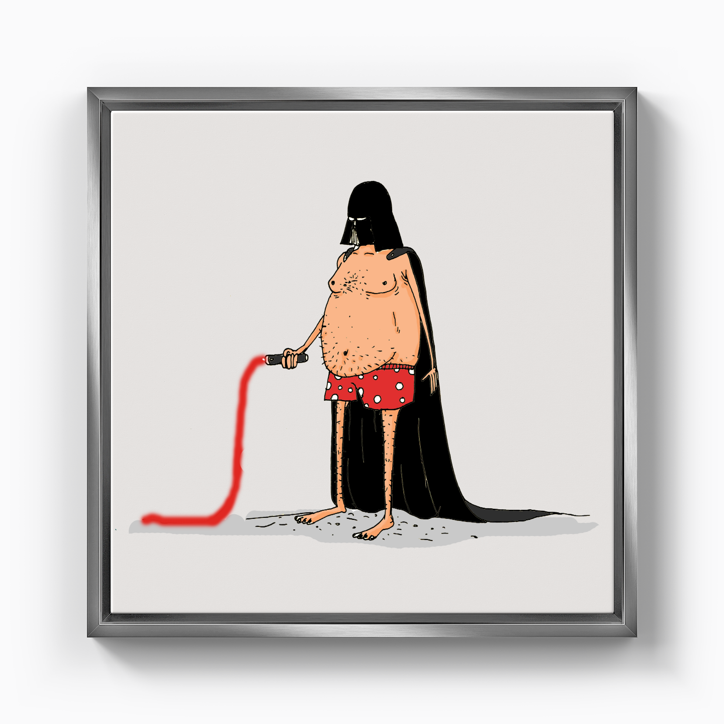 Fifty Shades of Vader - Canvas Print