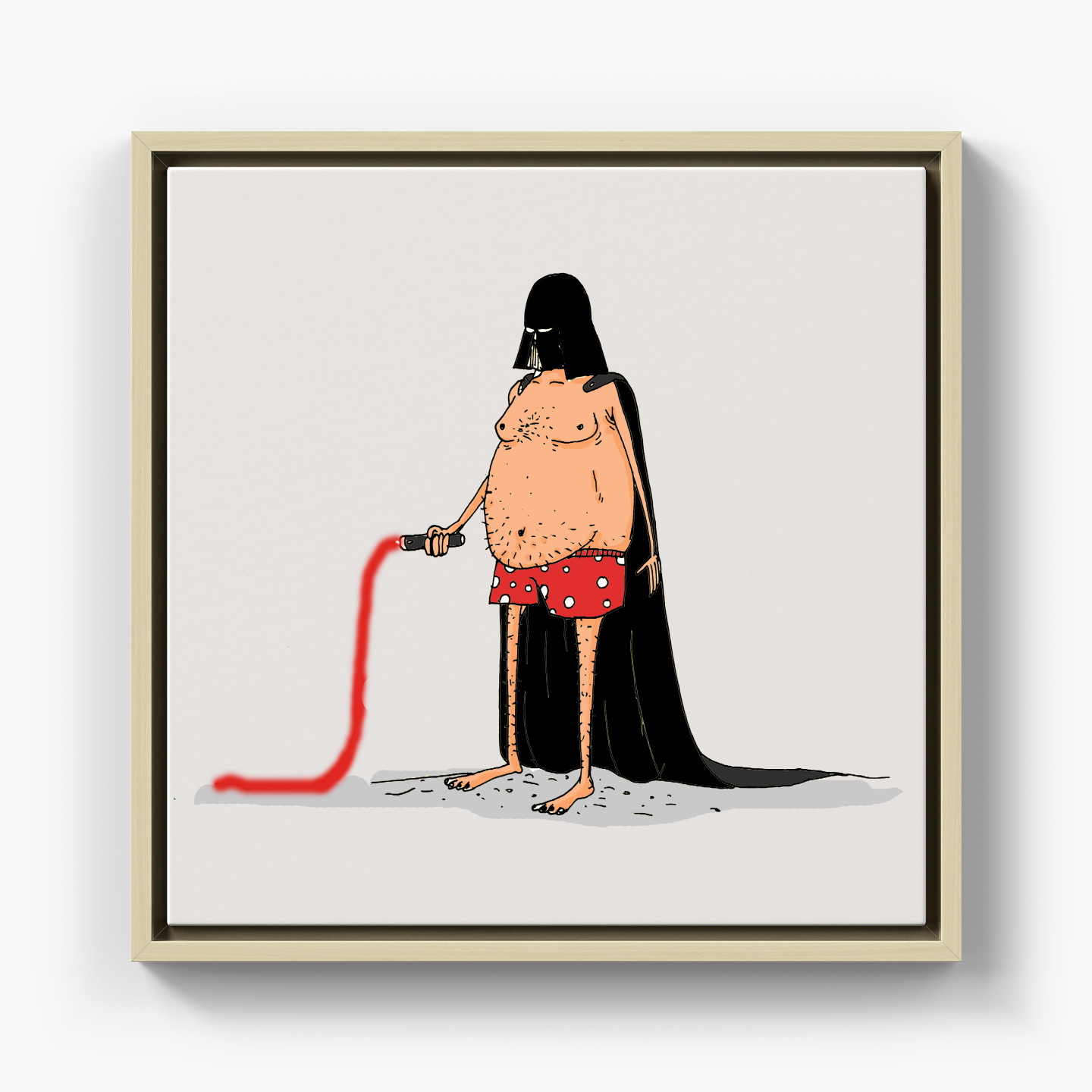 Fifty Shades of Vader - Canvas Print