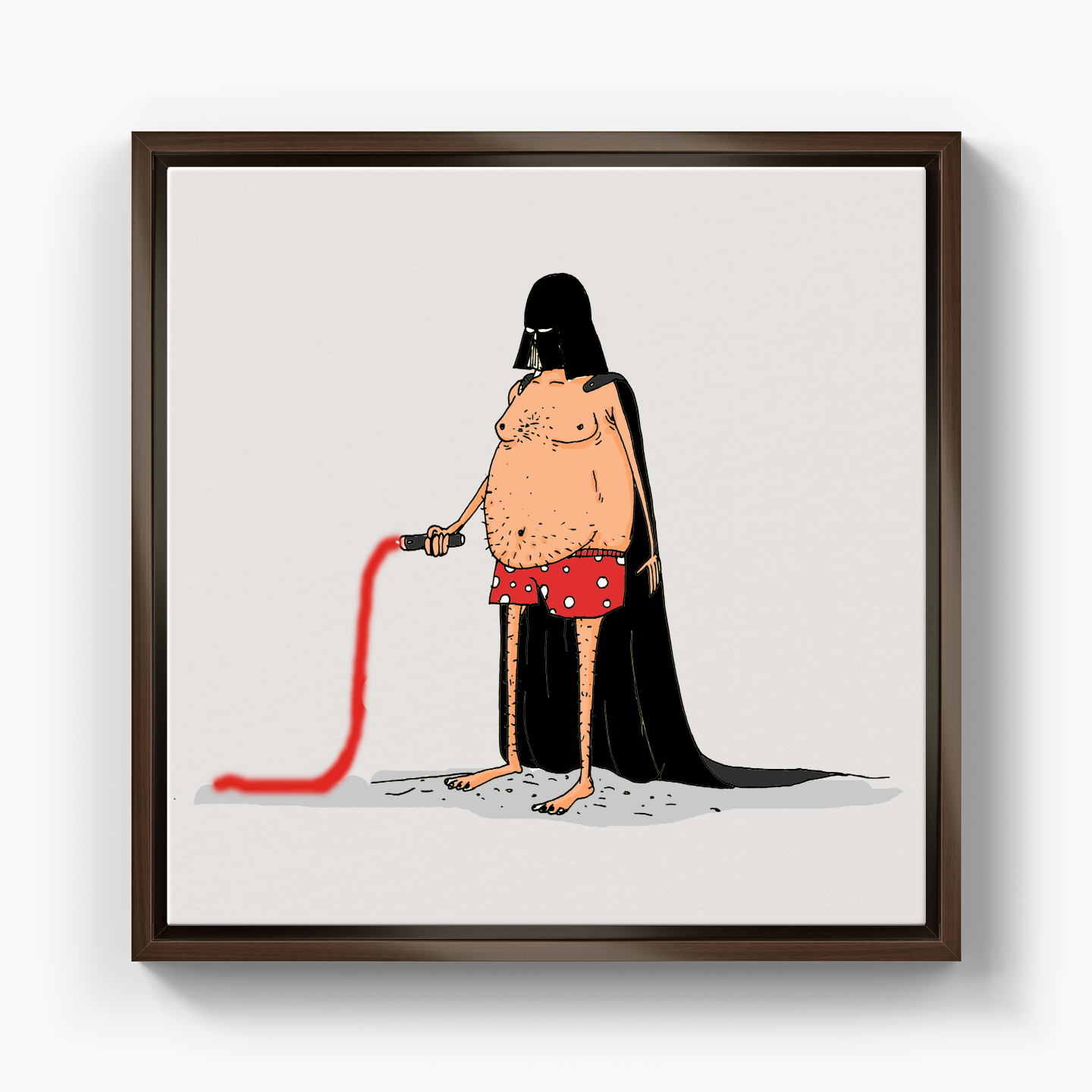 Fifty Shades of Vader - Canvas Print