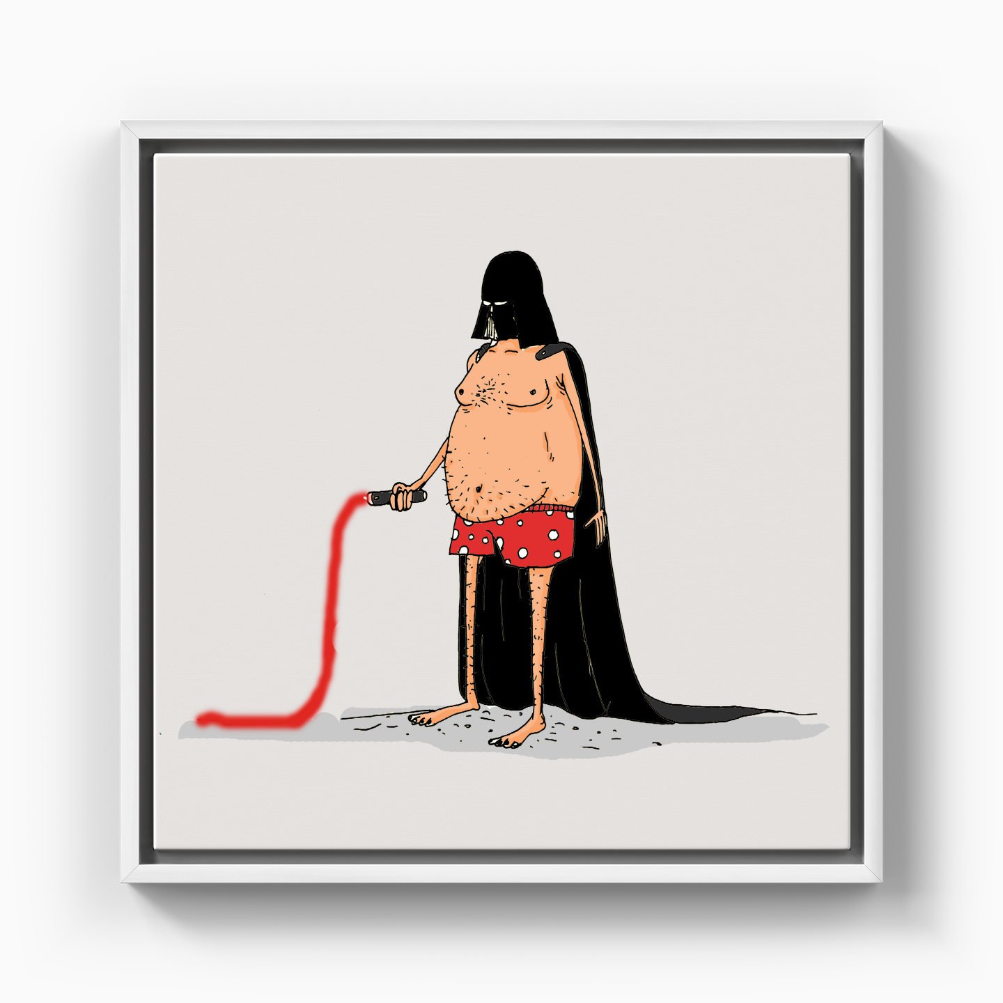 Fifty Shades of Vader - Canvas Print