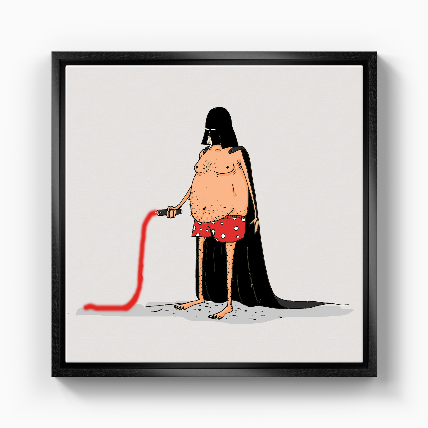 Fifty Shades of Vader - Canvas Print