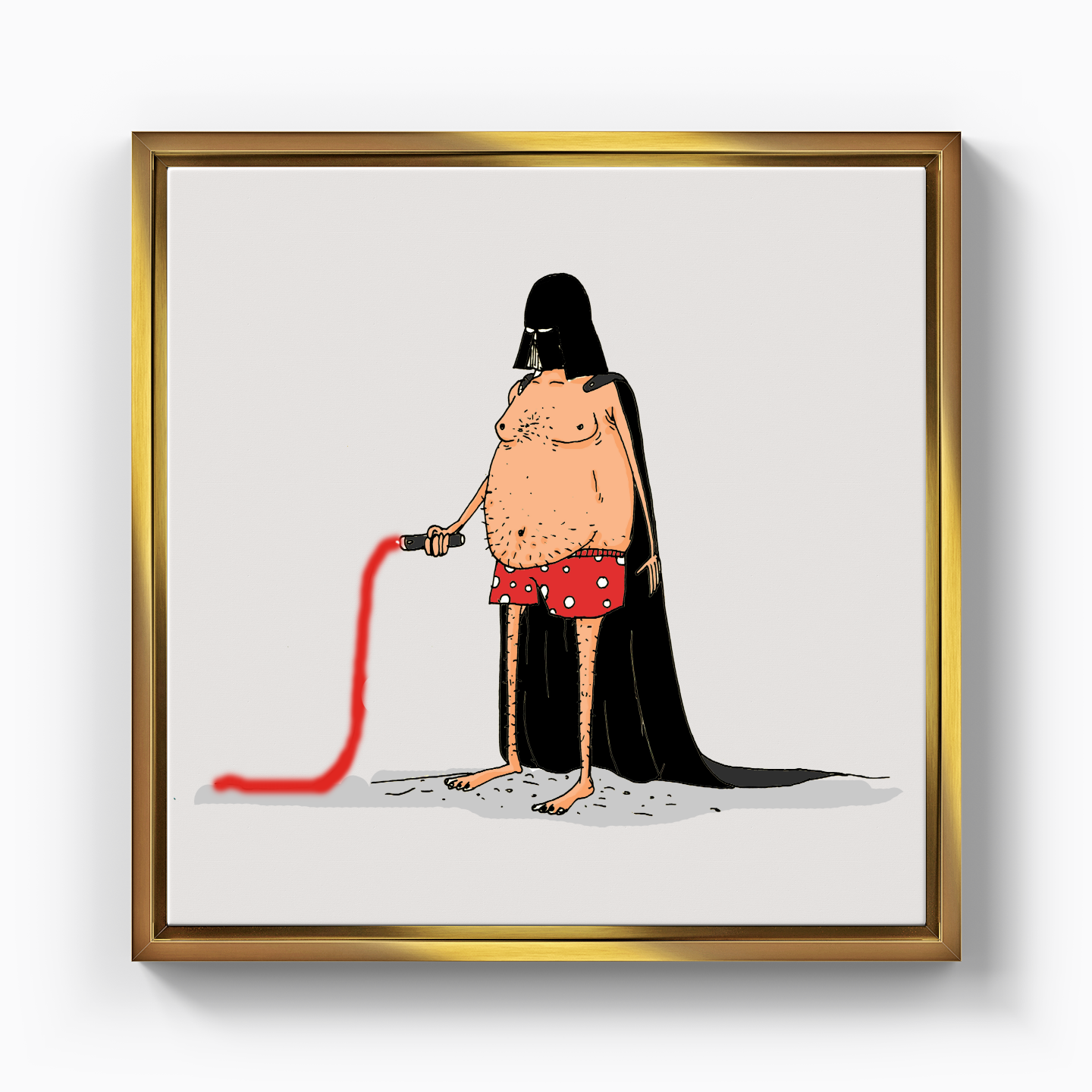 Fifty Shades of Vader - Canvas Print