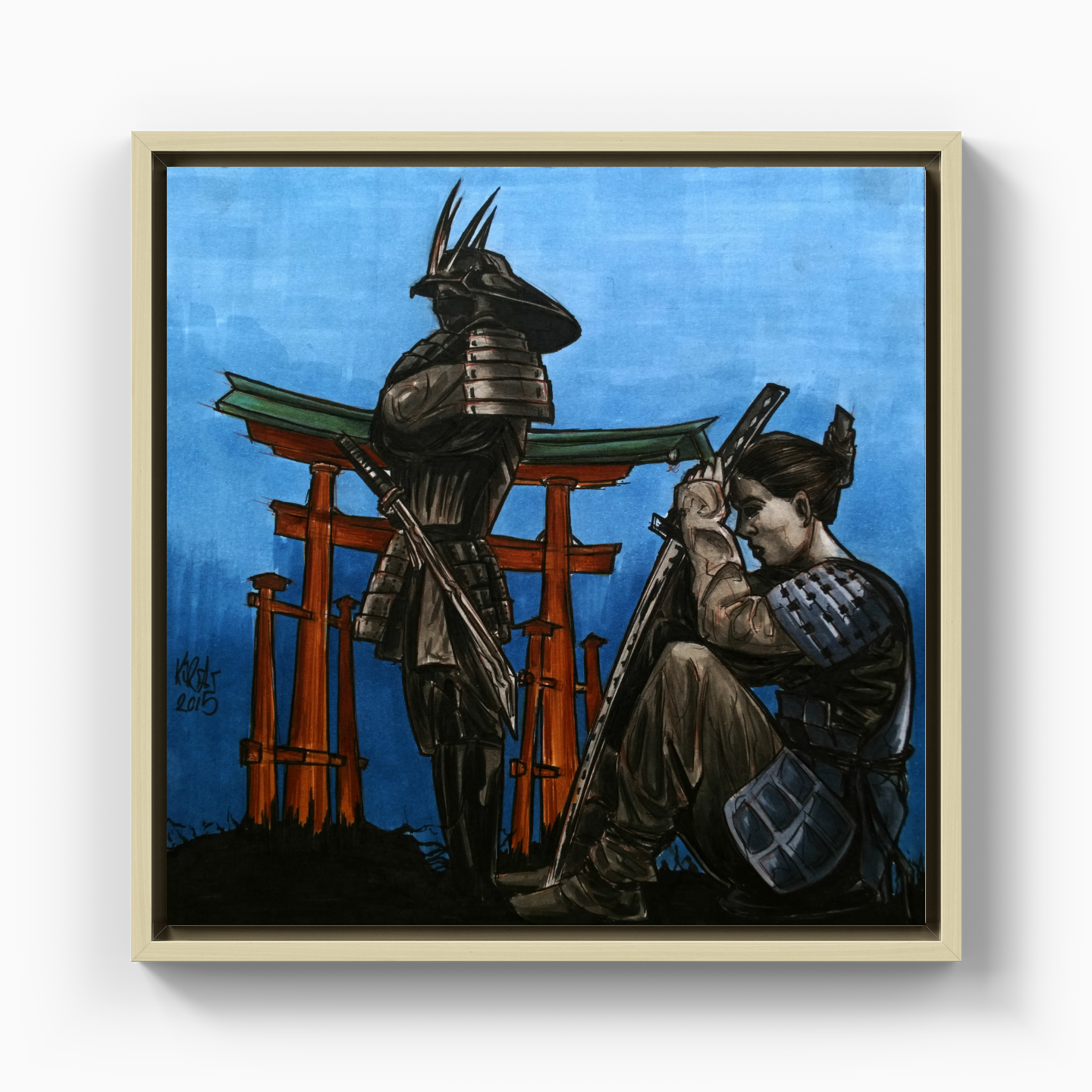 samurai - Canvas Print