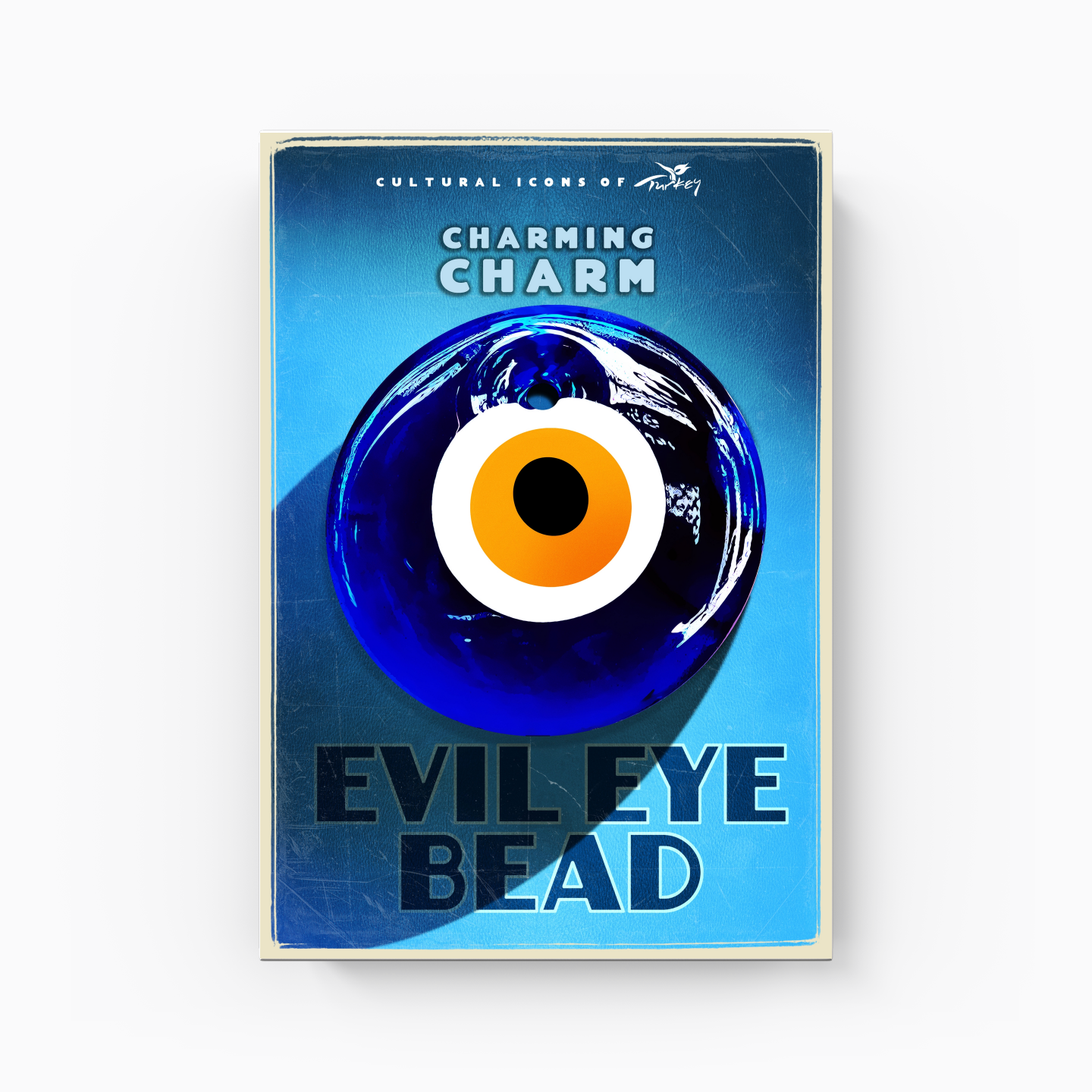 Evil Eye Bead - Canvas Painting