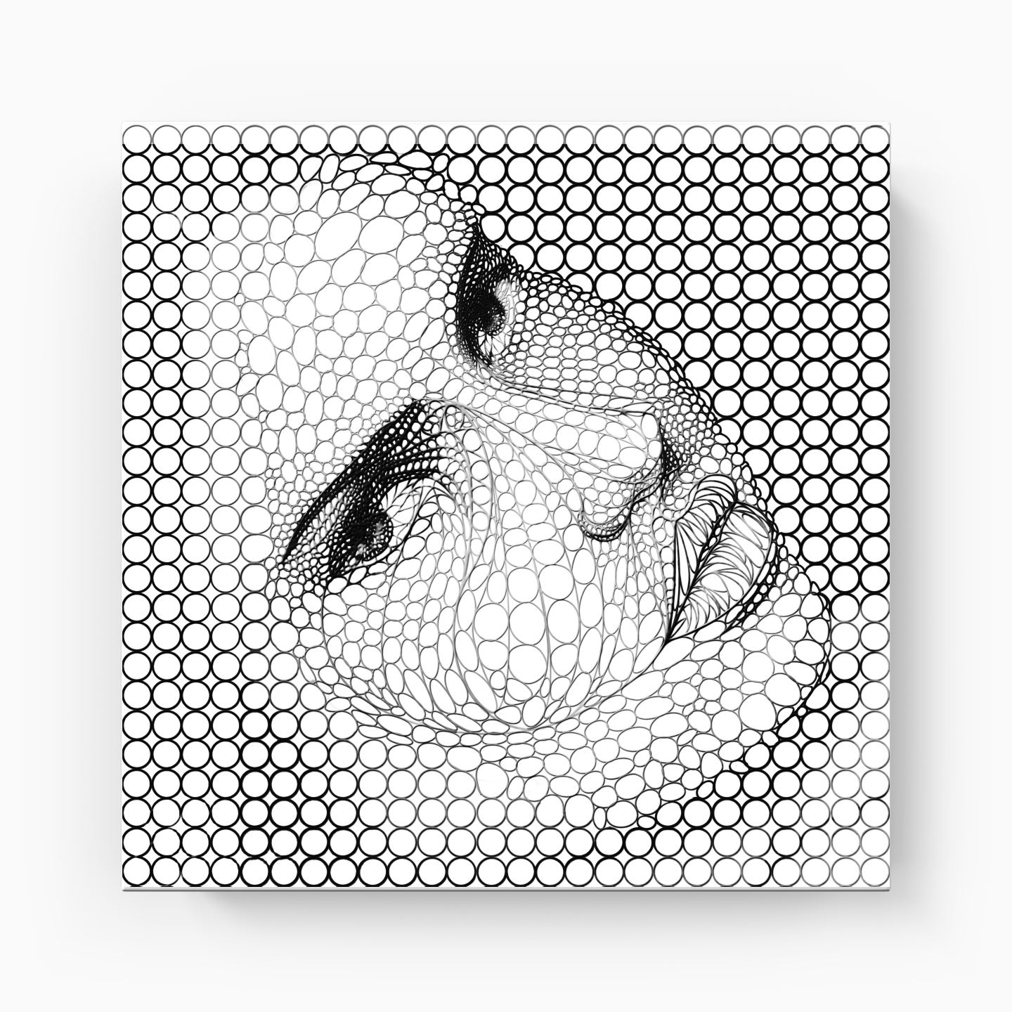 NetFace - Canvas Print