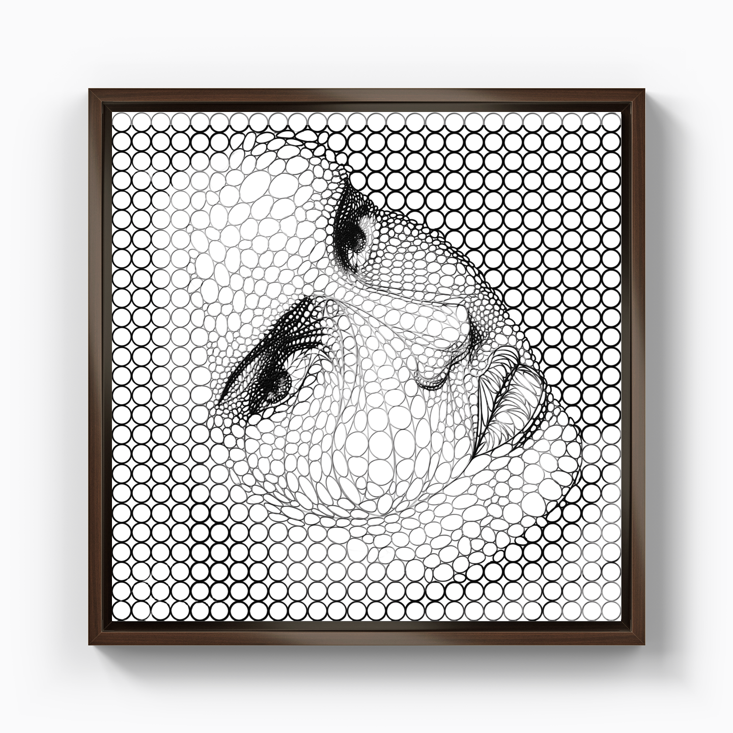 NetFace - Canvas Print