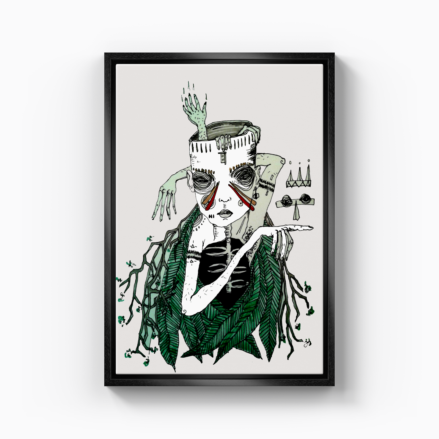 Character Design - Canvas Print