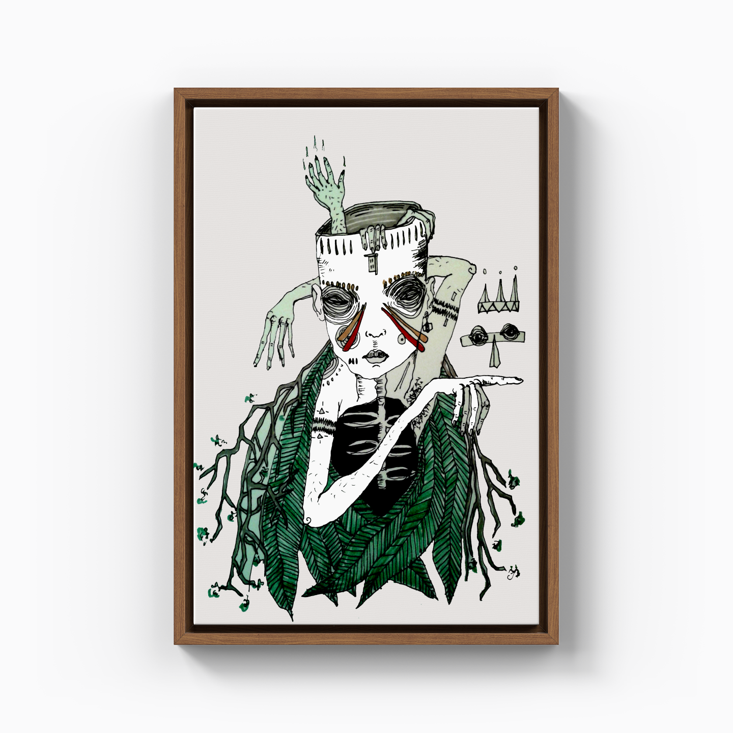 Character Design - Canvas Print