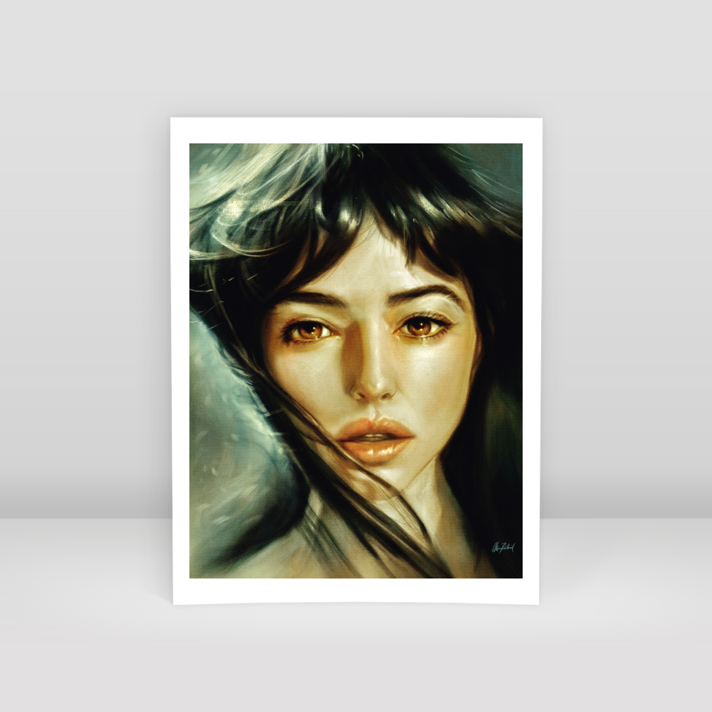 Monica Bellucci - Art Print