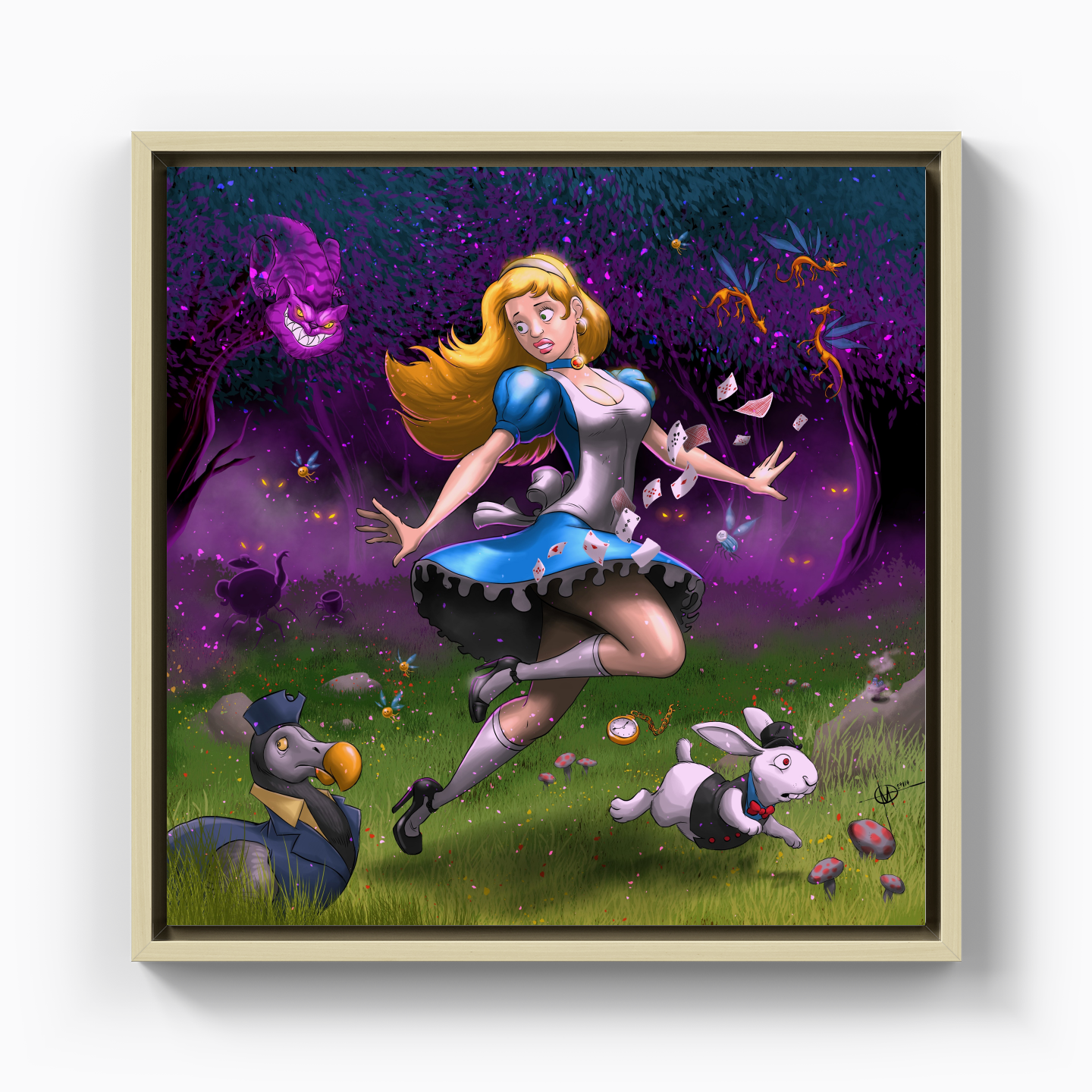 Alice in Wonderland - Canvas Print