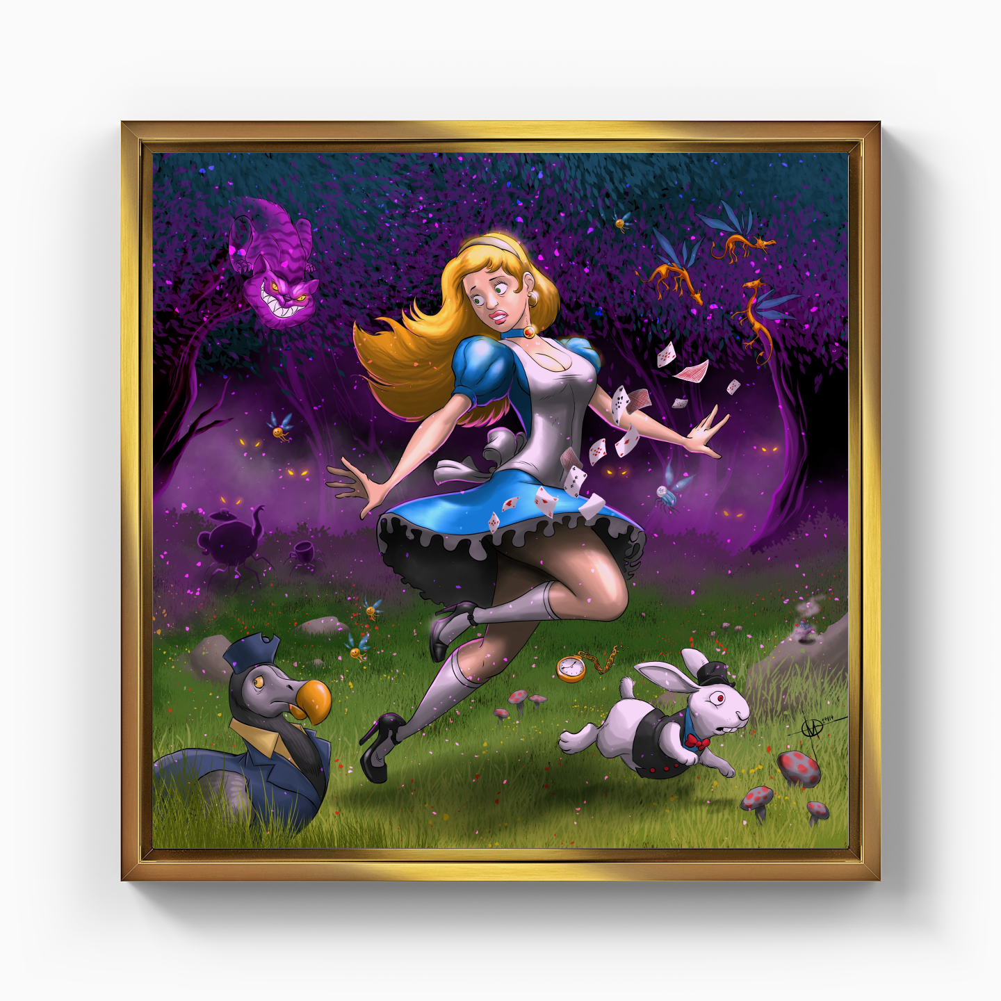 Alice in Wonderland - Canvas Print