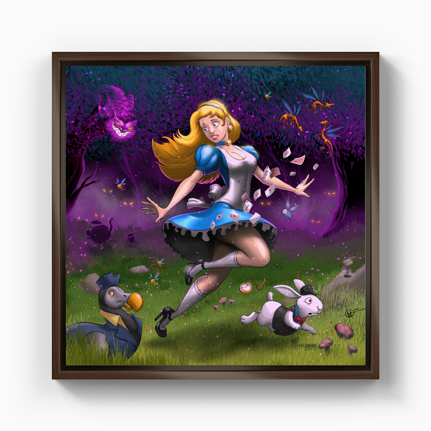 Alice in Wonderland - Canvas Print