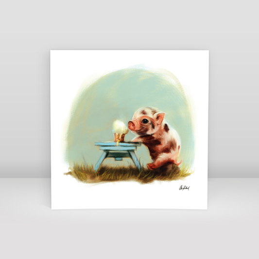 Piggy - Art Print